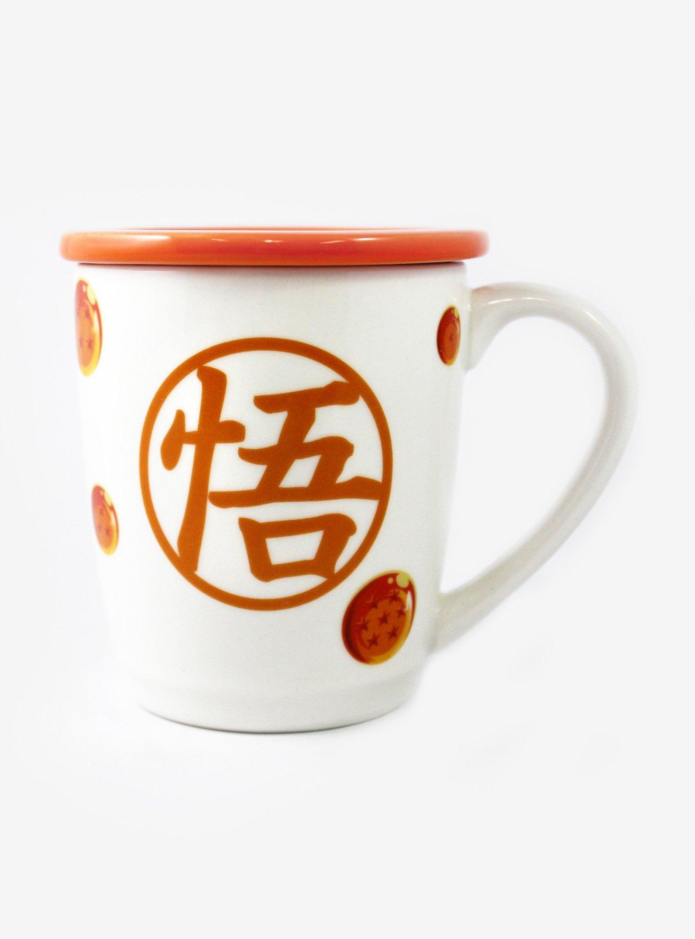 Dragon Ball Super Goku Mug with Coaster Lid, , alternate