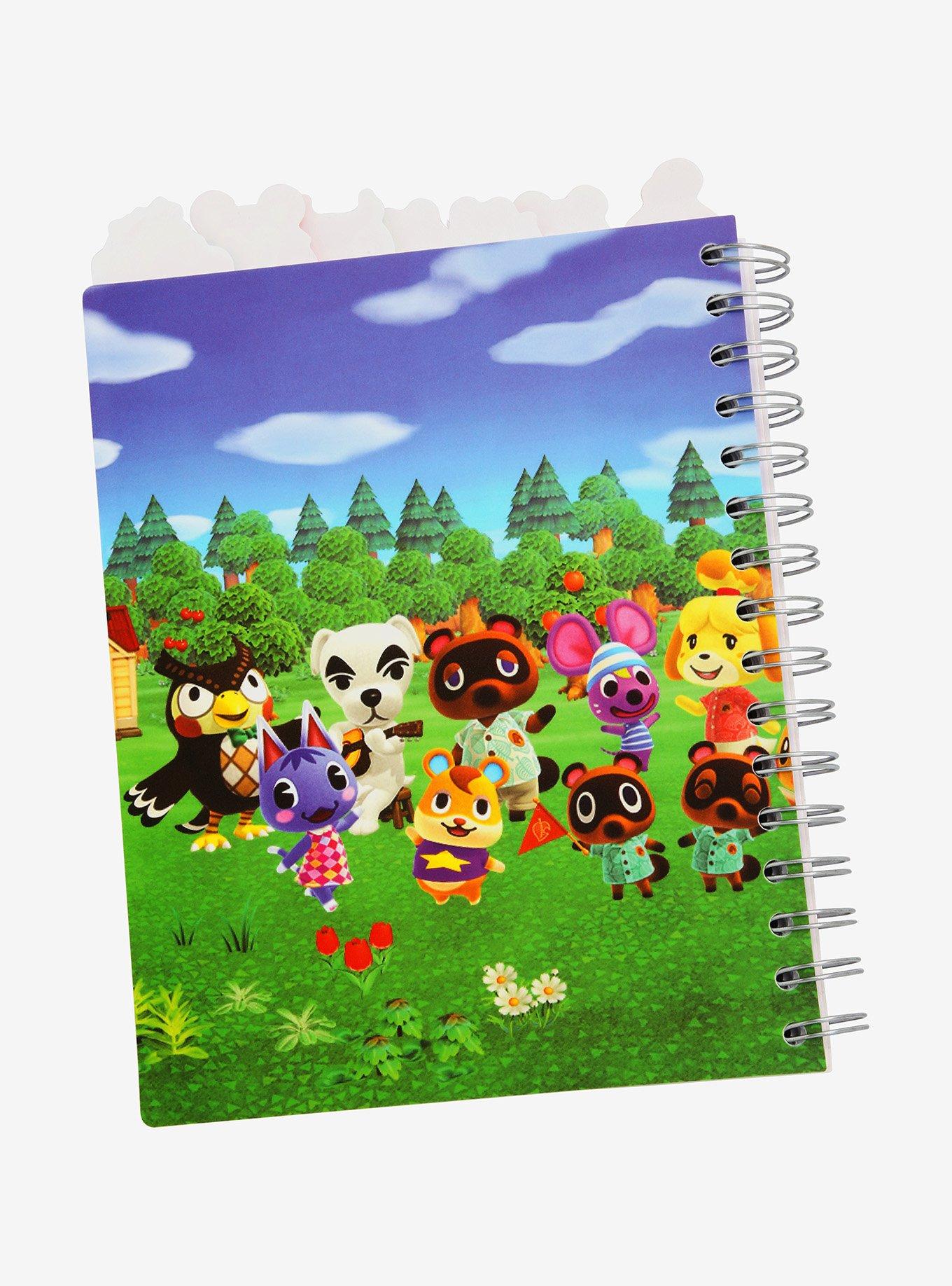 Nintendo Animal Crossing New Horizons Villagers Tab Journal - BoxLunch Exclusive, , alternate
