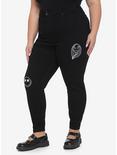 The Nightmare Before Christmas Embroidered Skinny Jeans Plus Size, BLACK, alternate