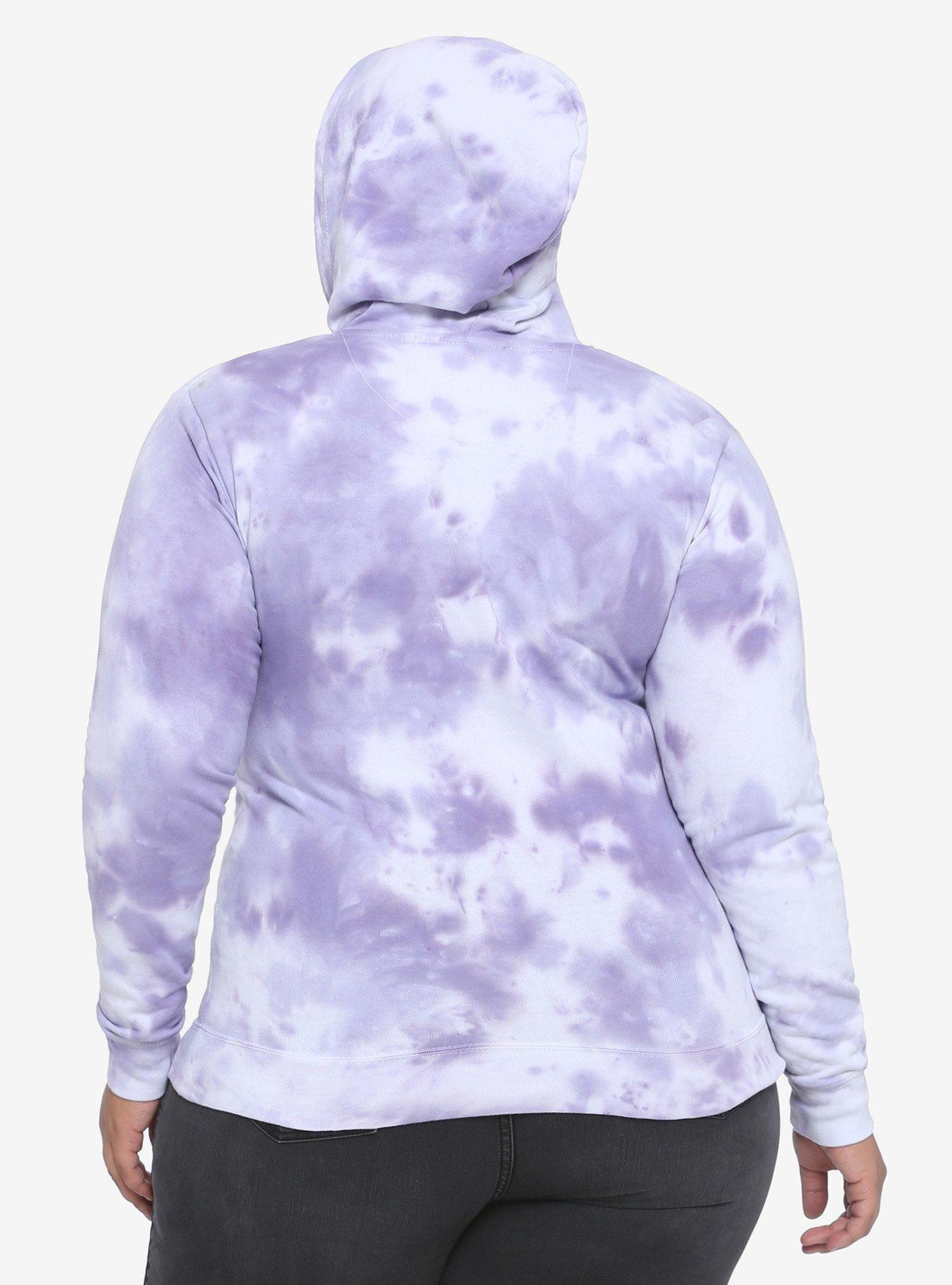 Demon Slayer: Kimetsu No Yaiba Character Panels Tie-Dye Girls Hoodie Plus Size, MULTI, alternate