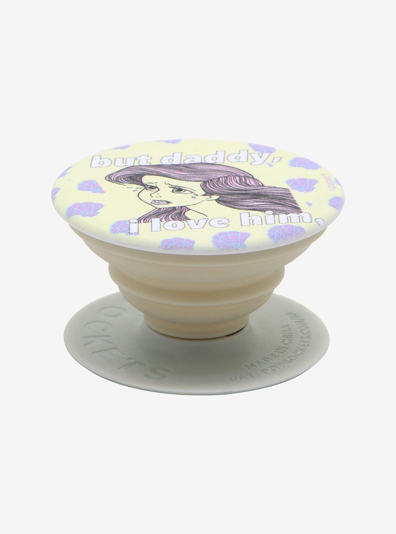 PopSockets Disney The Little Mermaid Daddy I Love Him Phone Grip & Stand, , alternate