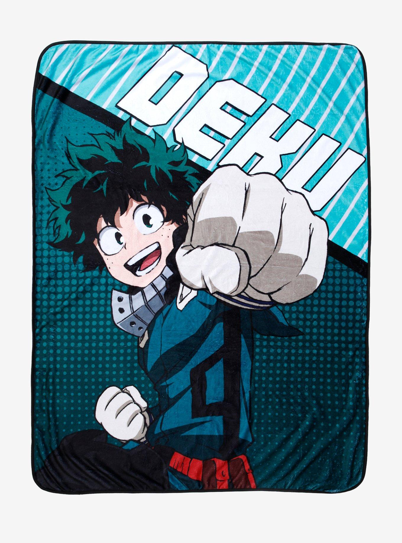 My Hero Academia Deku Pillow & Throw Blanket Set, , alternate