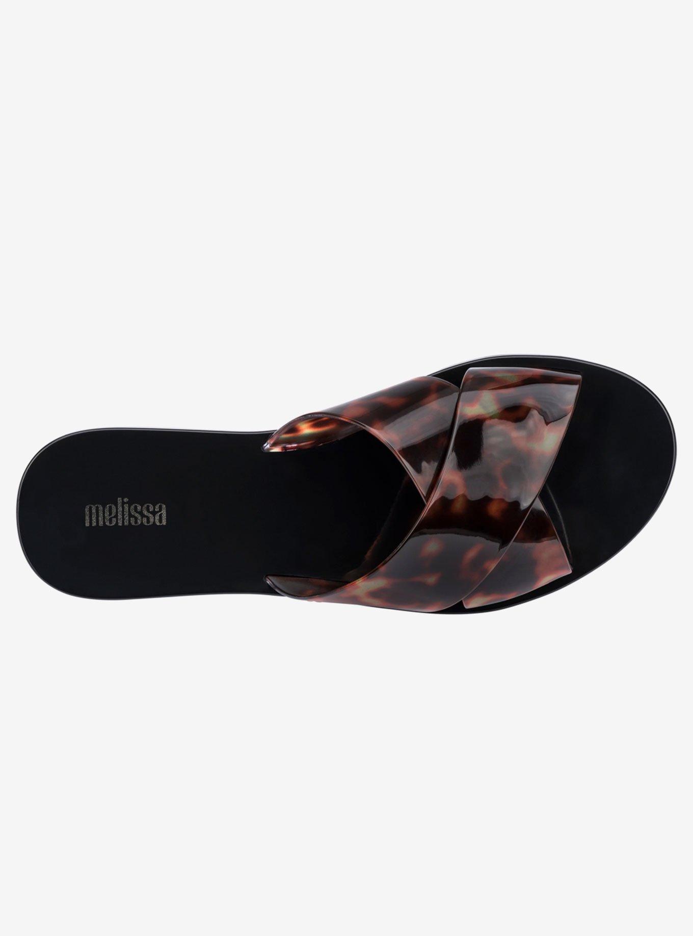 Melissa Essential Slide Black Tortoise, BLACK, alternate