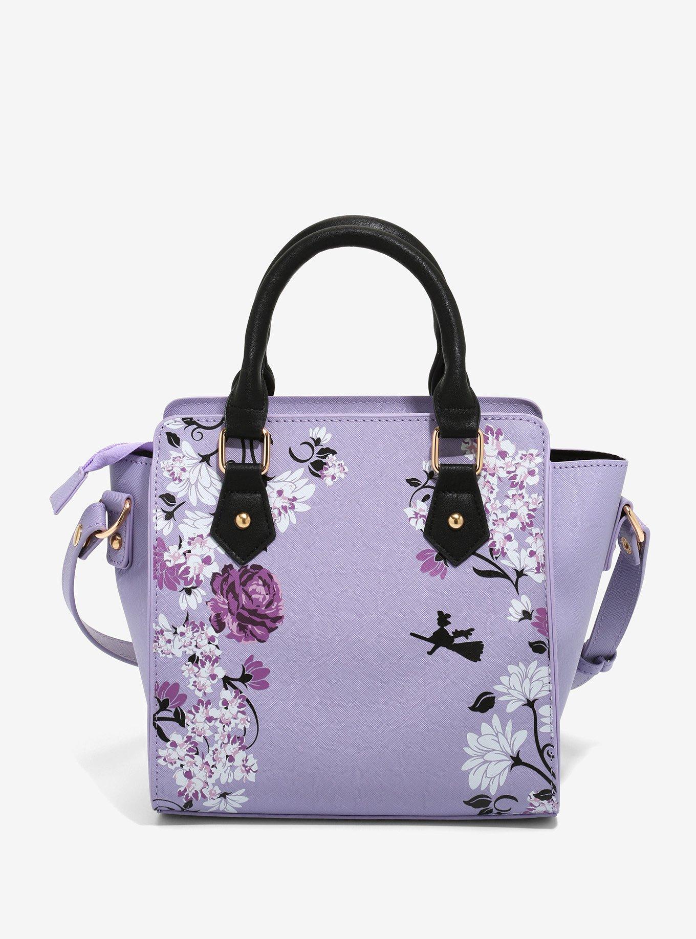 Studio Ghibli Kiki's Delivery Service Floral Satchel Bag, , alternate