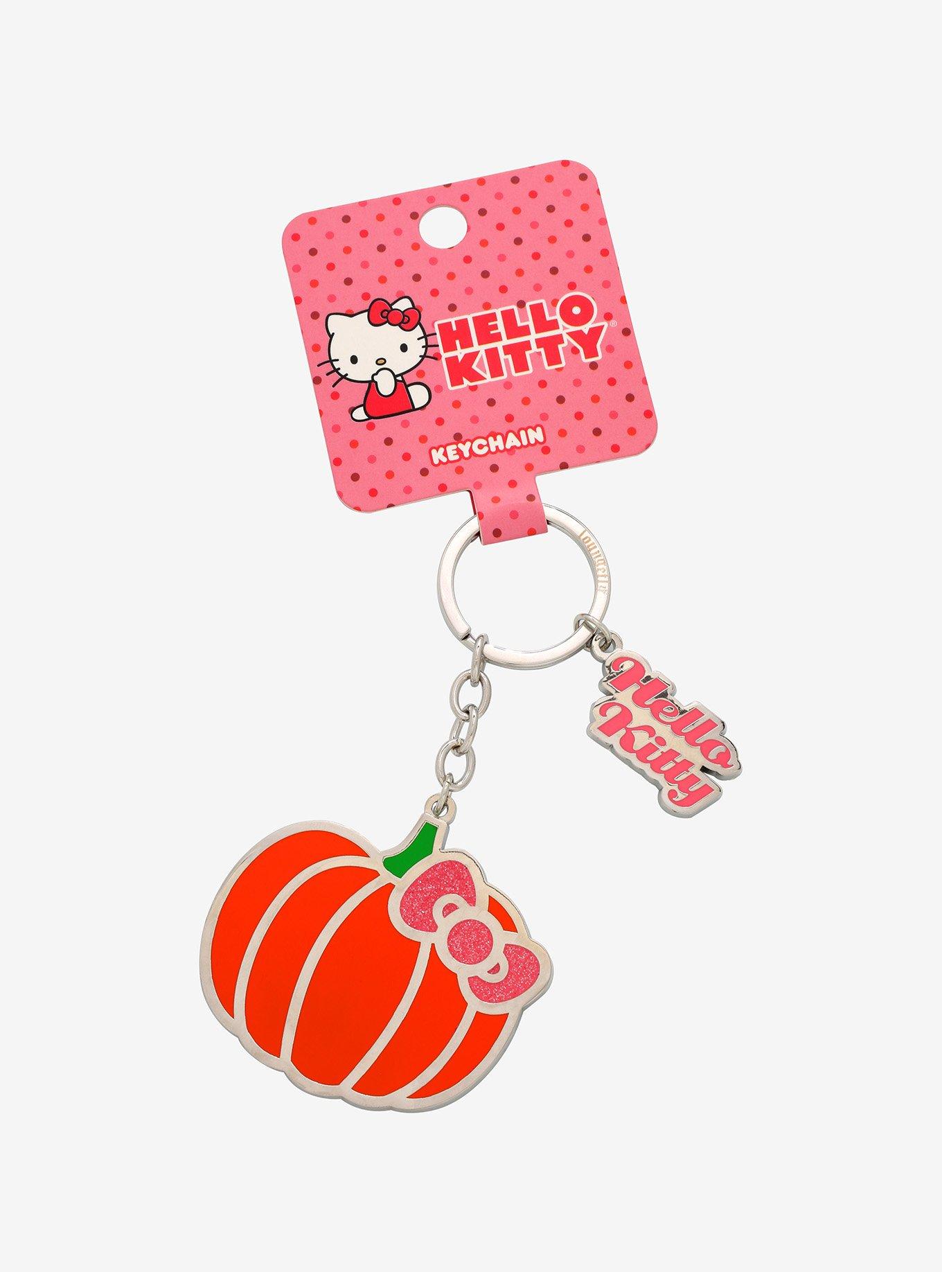 Loungefly Hello Kitty Pumpkin Key Chain, , alternate