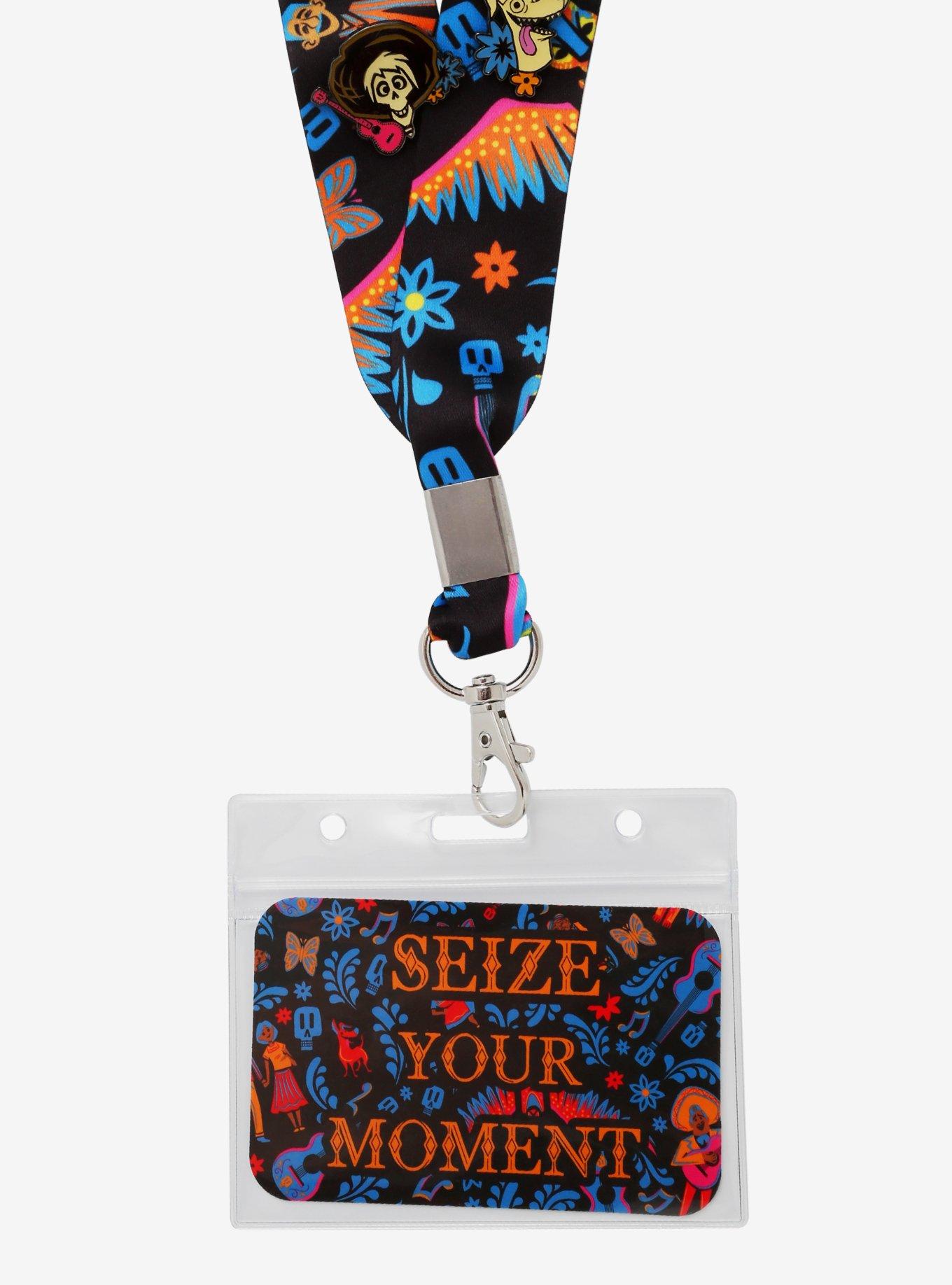 Loungefly Disney Pixar Coco Lanyard & Pin Set, , alternate