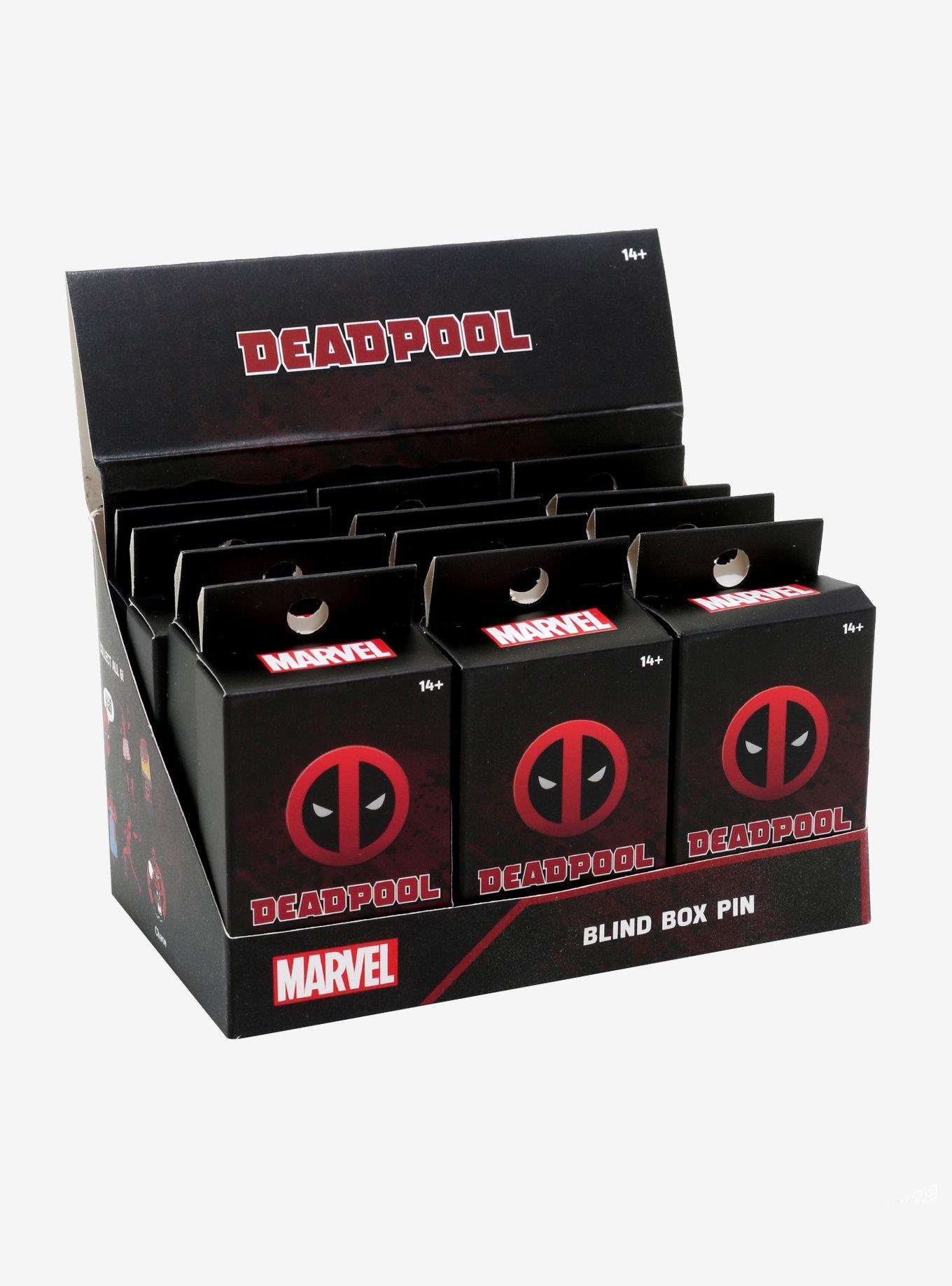 Loungefly Marvel Deadpool Blind Box Enamel Pin, , alternate
