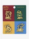 Loungefly Harry Potter House Animals Enamel Pin Set, , alternate