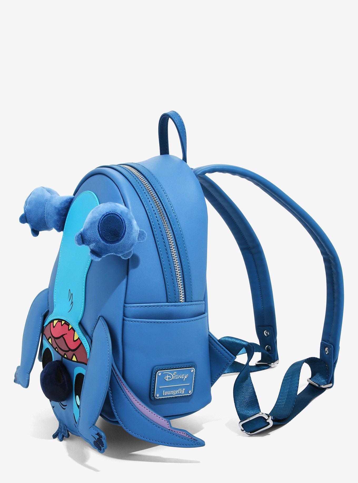 Loungefly Disney Lilo & Stitch Upside Down Figural Mini Backpack - BoxLunch Exclusive, , alternate