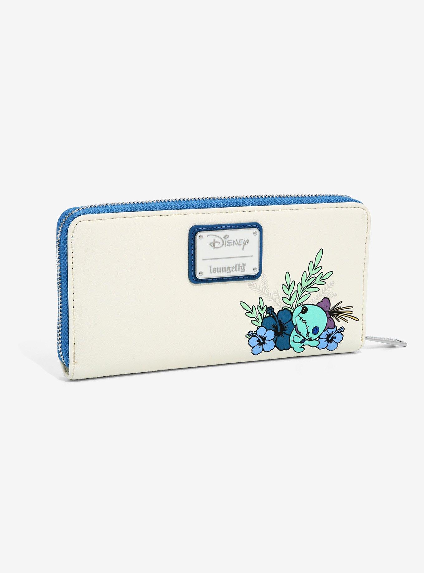 Loungefly Disney Lilo & Stitch Upside Down Zip Wallet - BoxLunch Exclusive, , alternate
