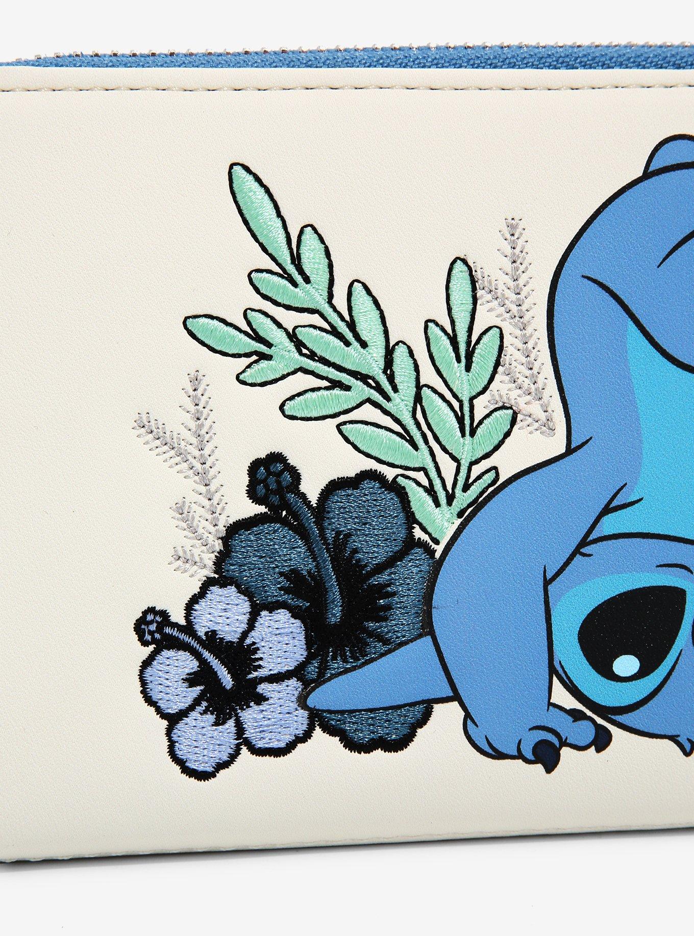 Loungefly Disney Lilo & Stitch Upside Down Zip Wallet - BoxLunch Exclusive, , alternate