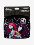 The Nightmare Before Christmas Jack & Sally Fashion Face Mask, , alternate