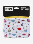 BT21 Characters & Stars Fashion Face Mask, , alternate