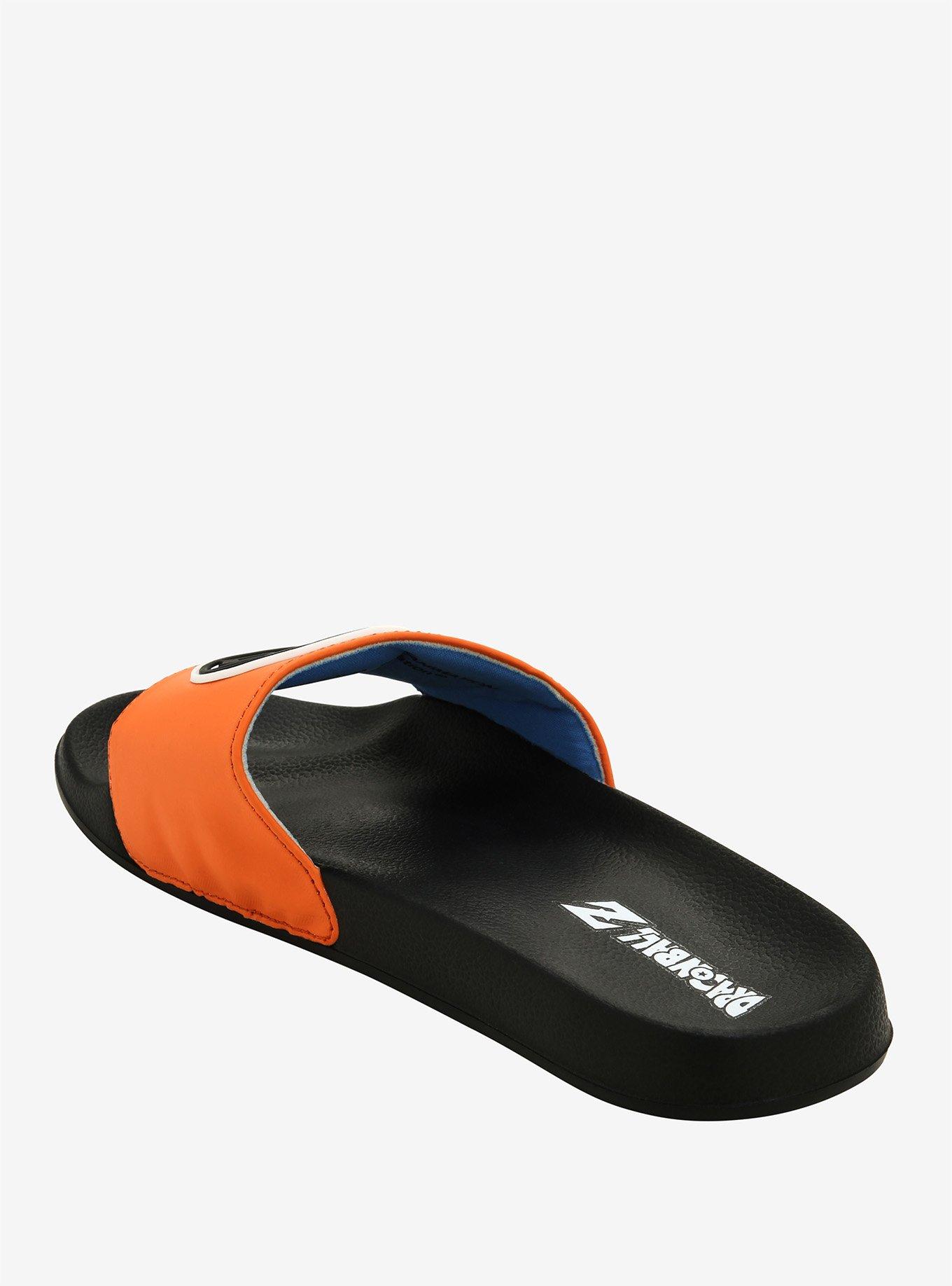 Dragon Ball Z Goku Kanji Slide Sandals, MULTI, alternate