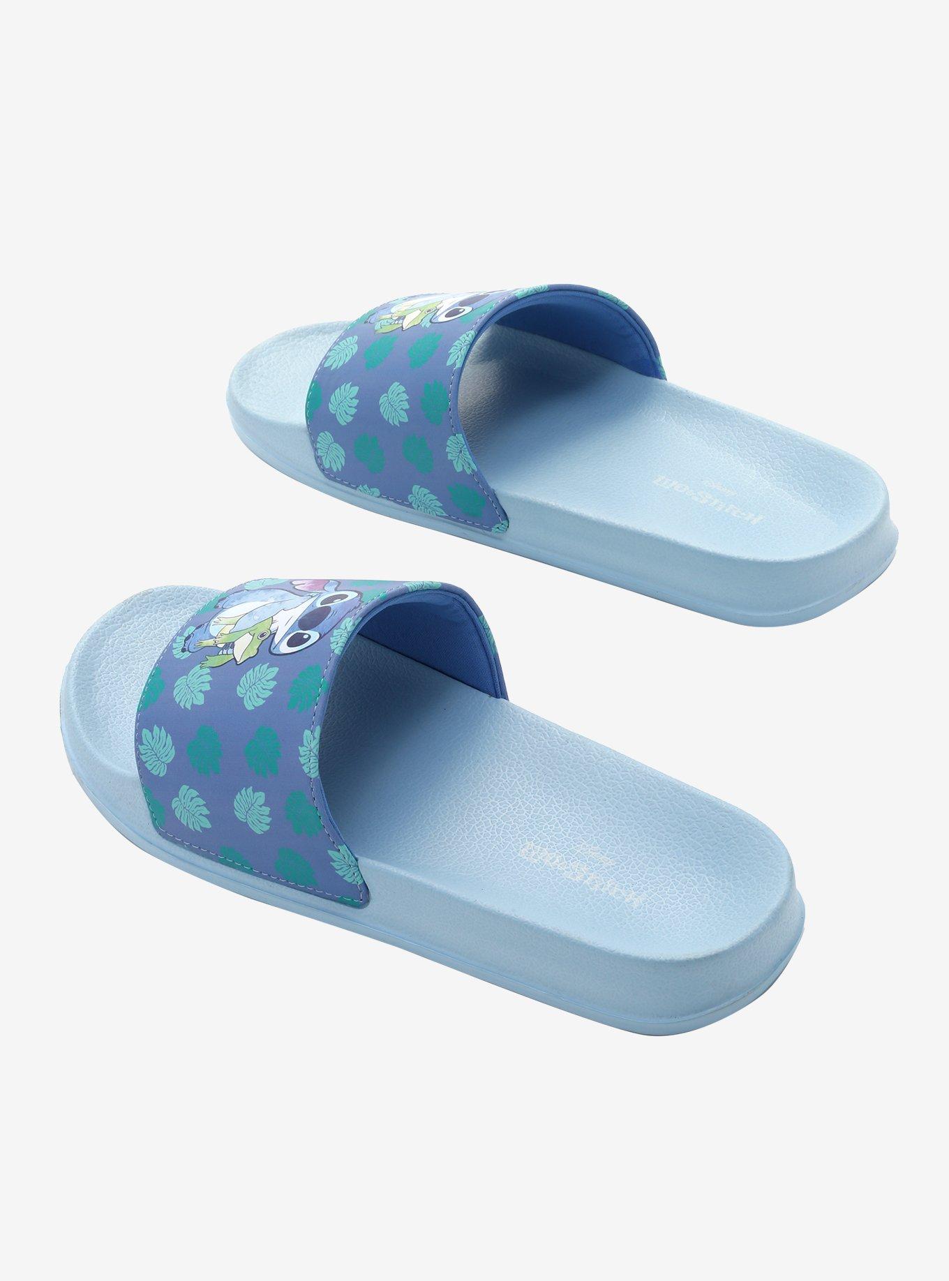 Disney Lilo & Stitch Frog Stitch Slide Sandals, MULTI, alternate