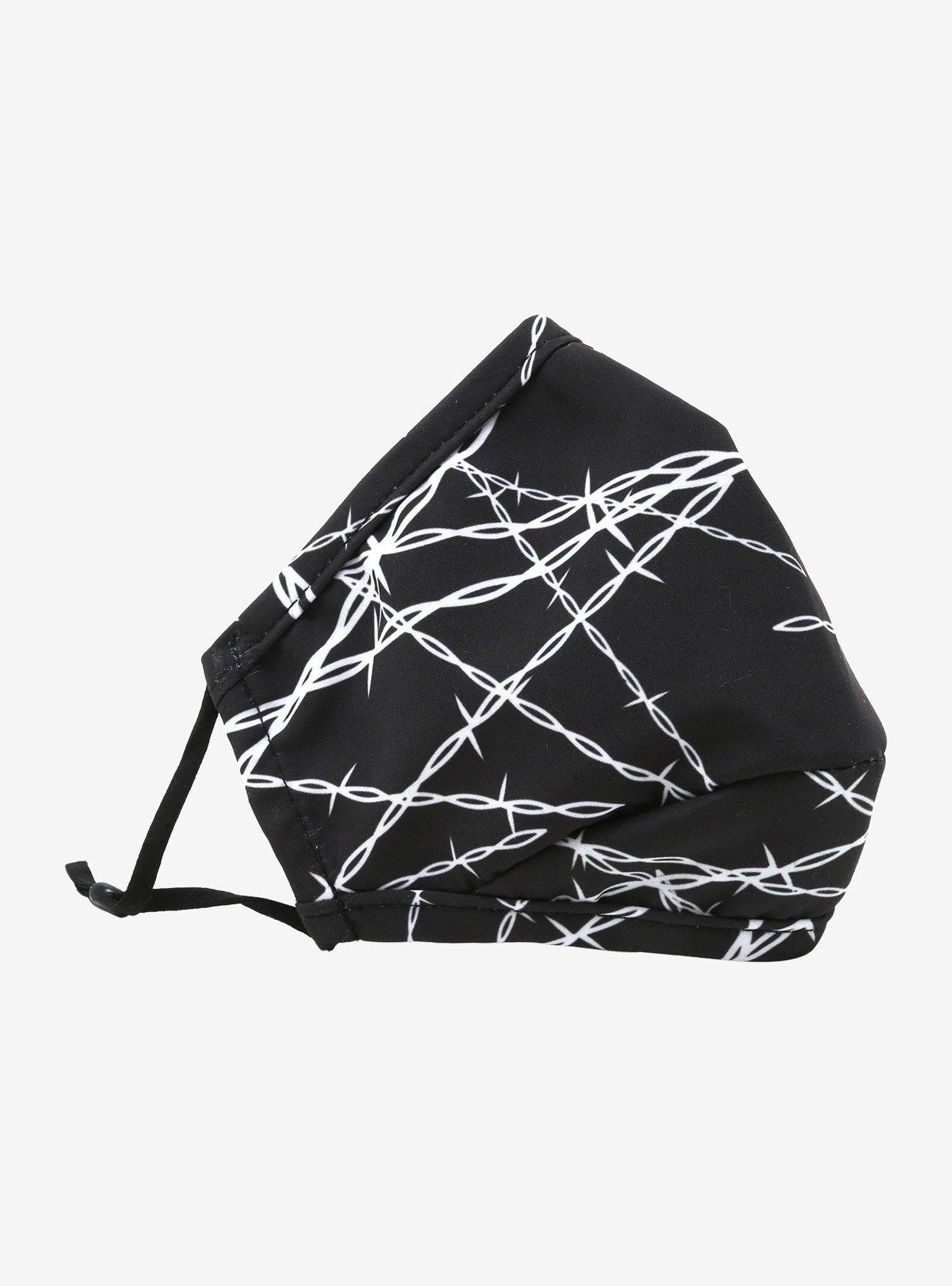 Barbed Wire Fashion Face Mask, , alternate
