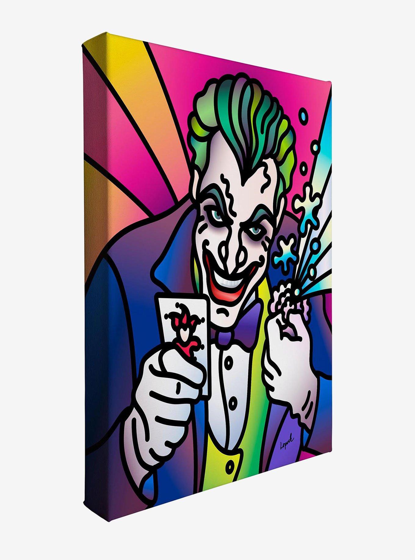 DC Comics The Joker by Lisa Lopuck Gallery Wrapped Canvas, , hi-res
