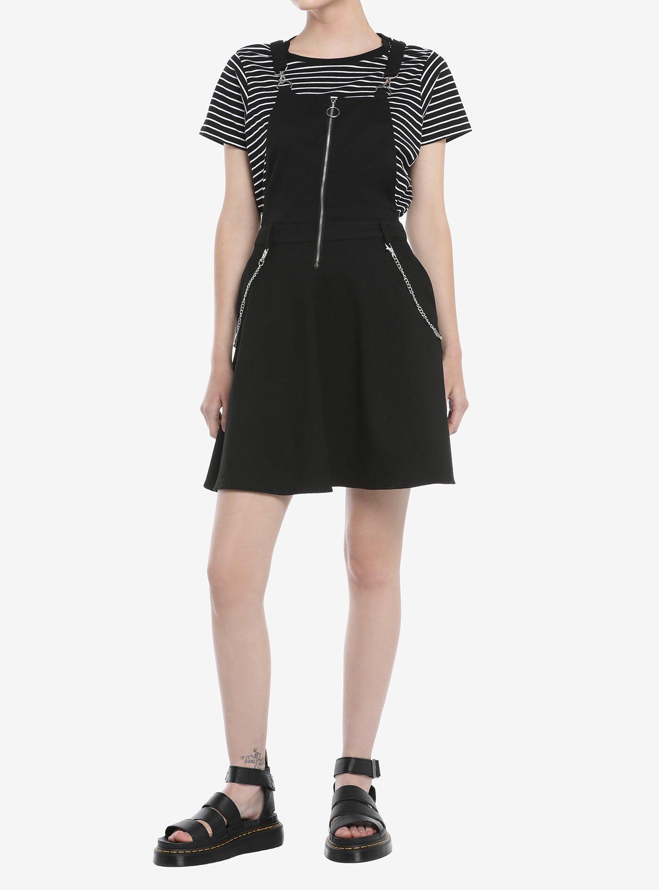 O-Ring Zipper & Chain Skirtall, , alternate