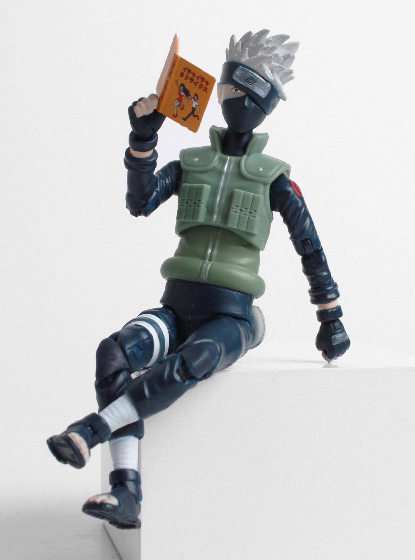 The Loyal Subjects BST AXN Naruto Shippuden Kakashi Hatake Action Figure, , alternate