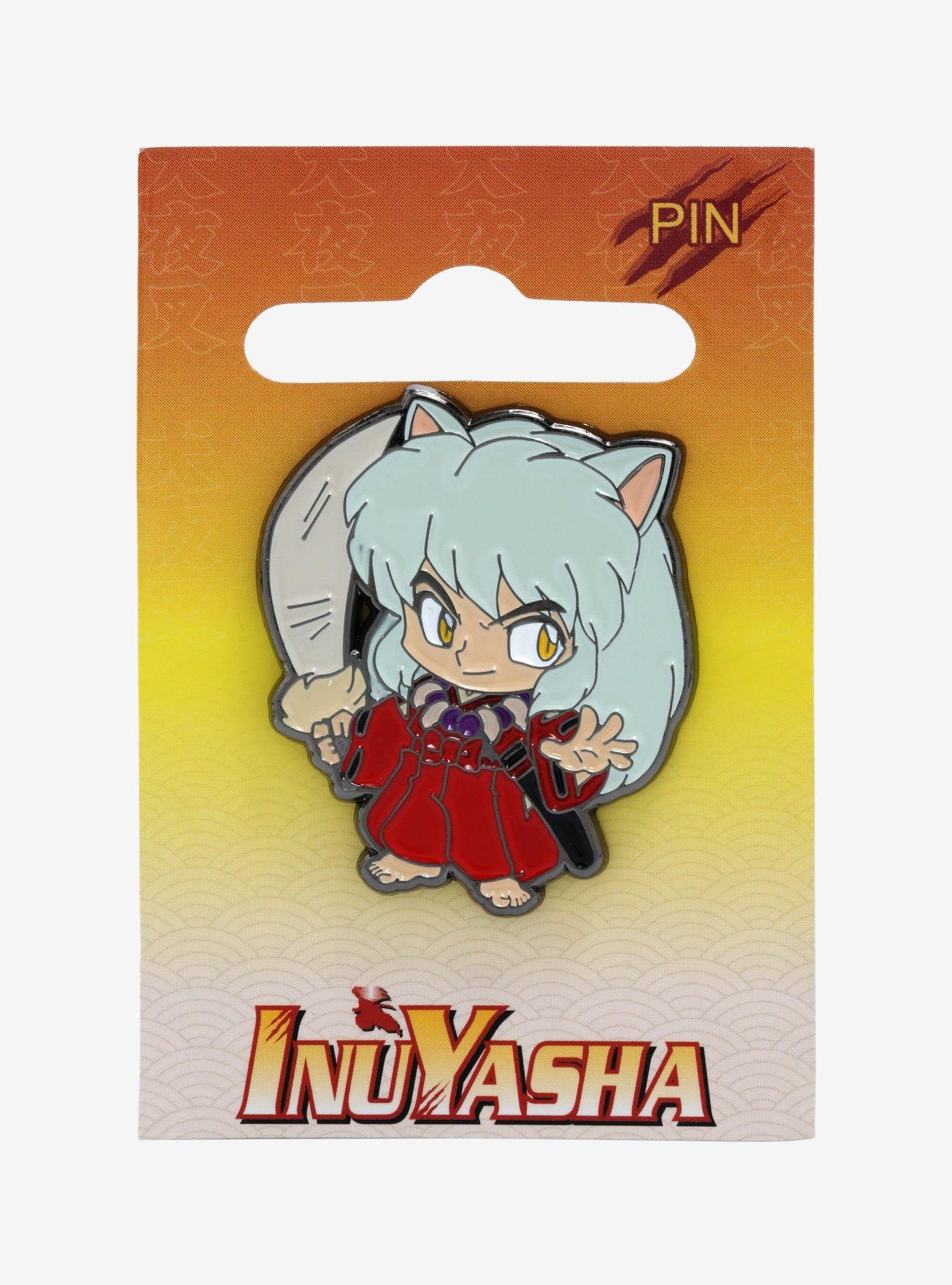 Inuyasha Chibi Enamel Pin, , alternate