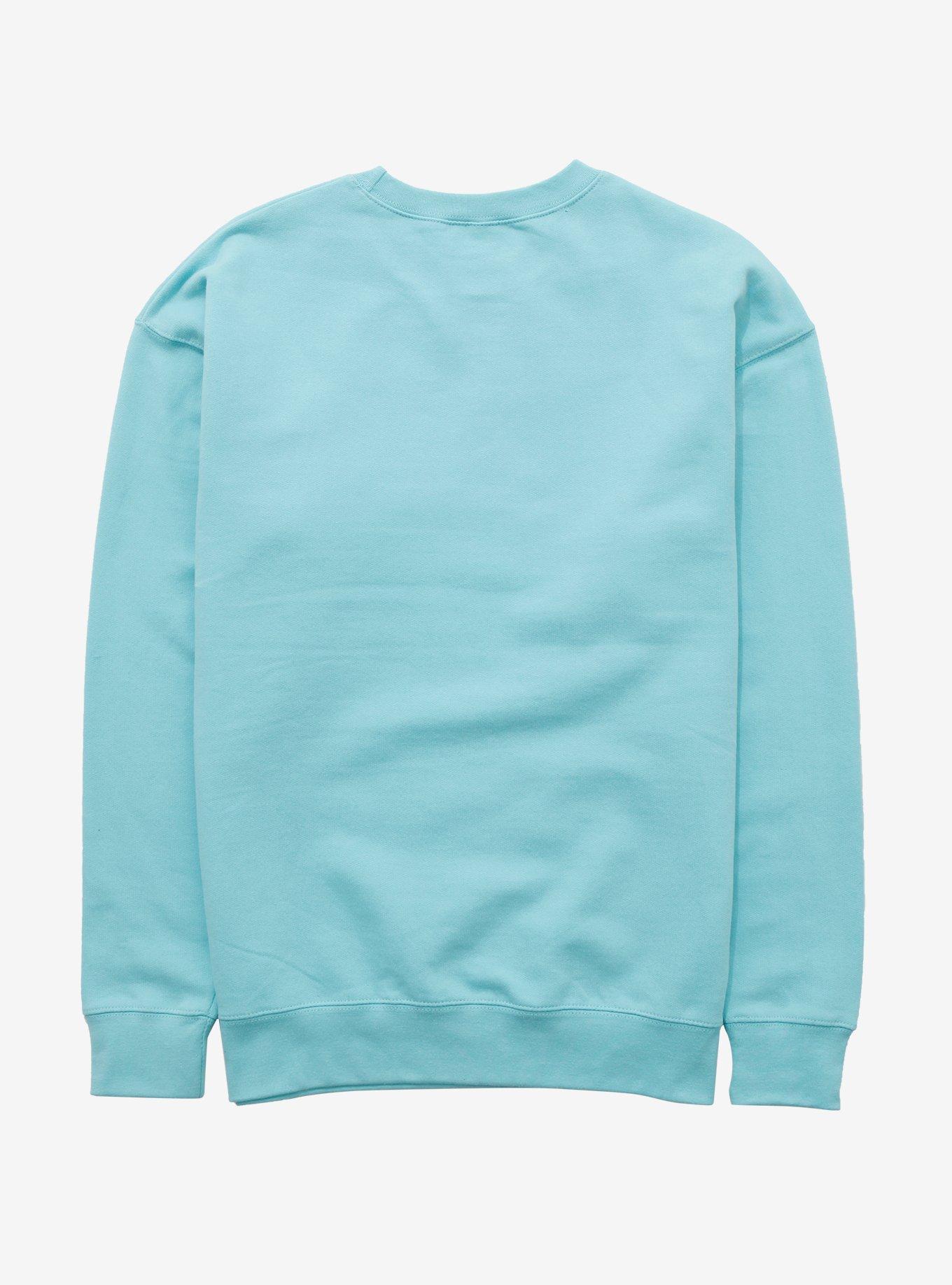 Disney The Disney Afternoon Retro Crewneck - BoxLunch Exclusive, TEAL, alternate