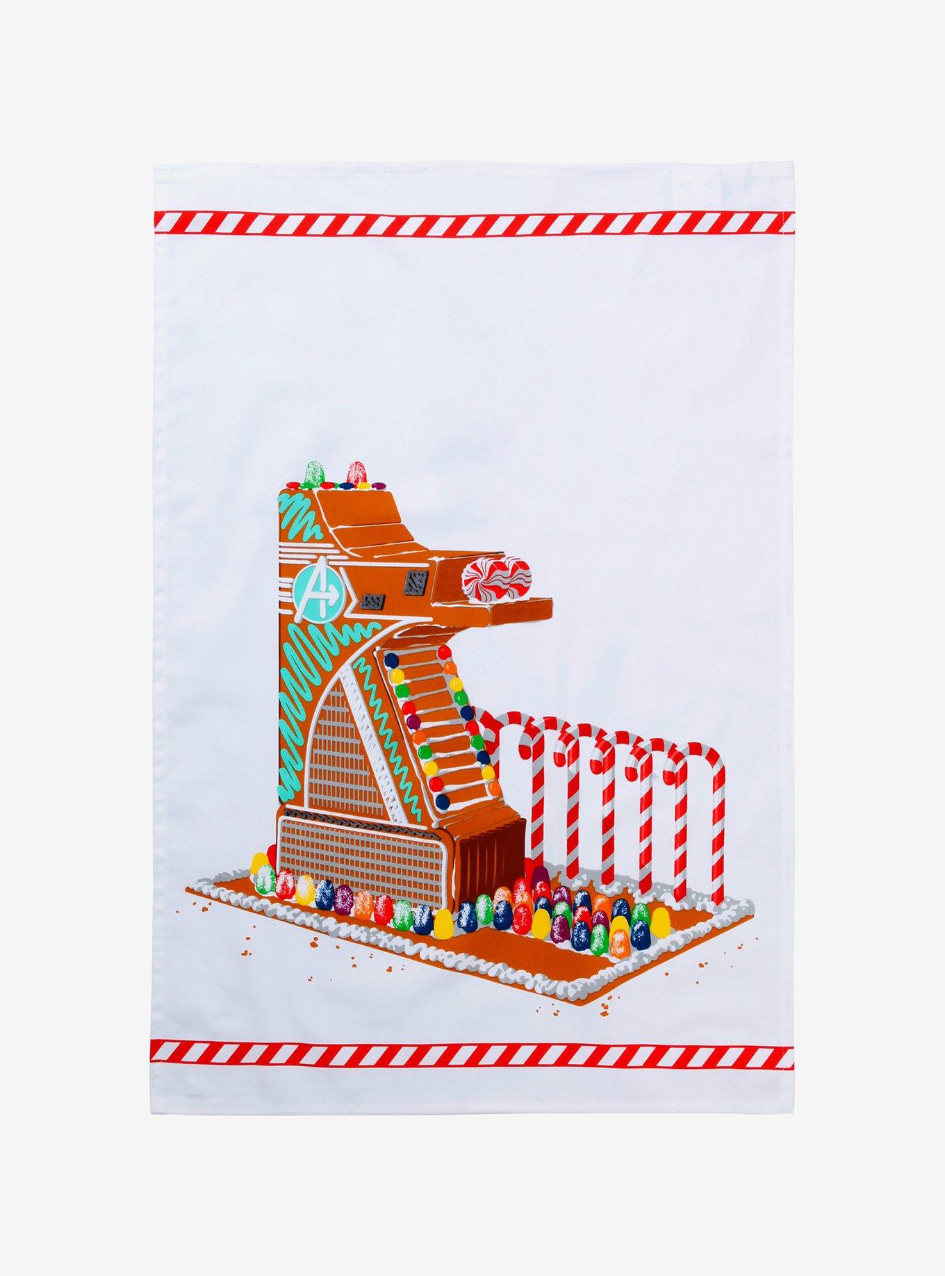 Marvel Eat the Universe Gingerbread Kitchen Towel Set - BoxLunch Exclusive, , alternate