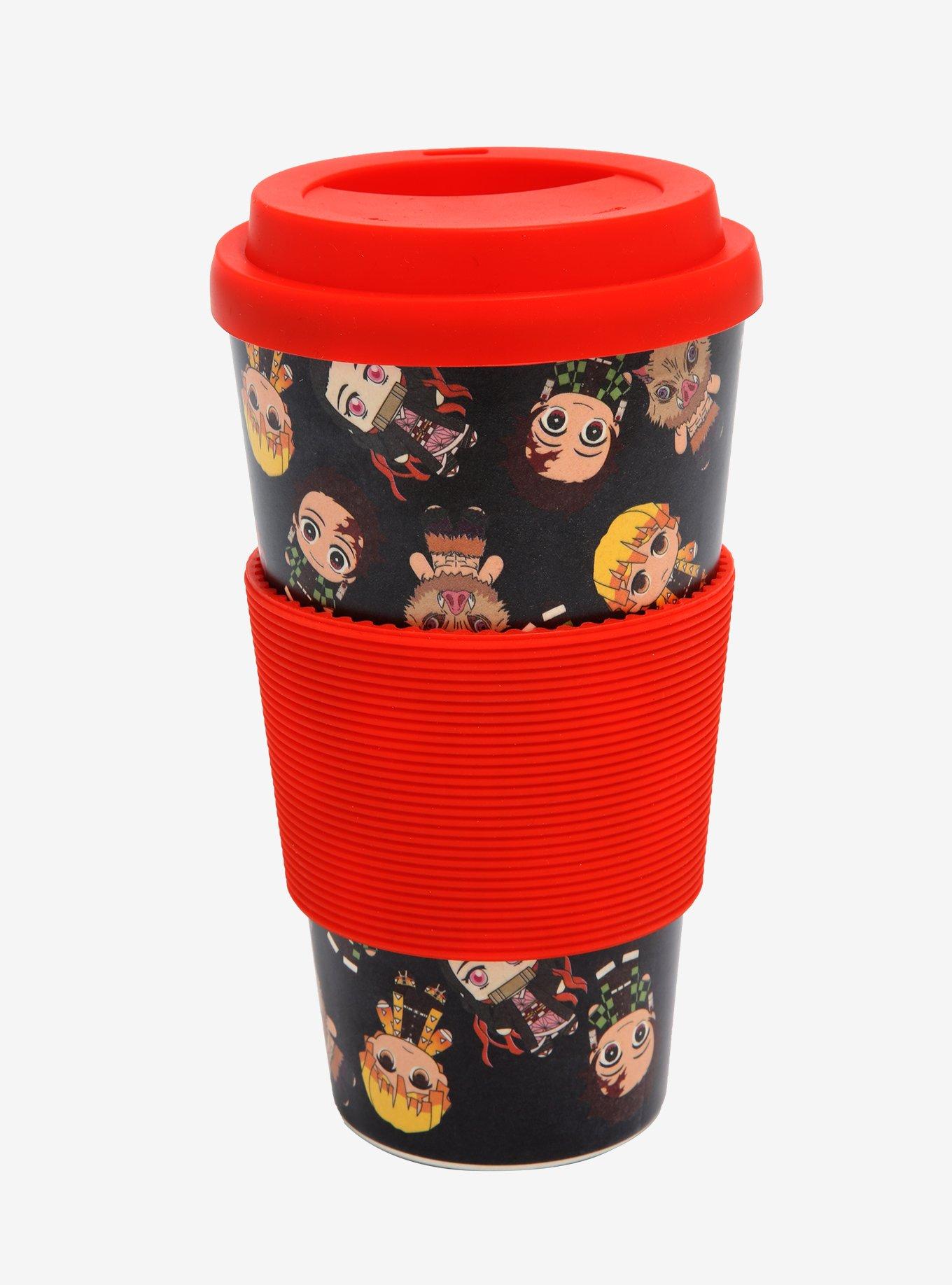 Demon Slayer: Kimetsu no Yaiba Chibi Bamboo Travel Mug, , alternate