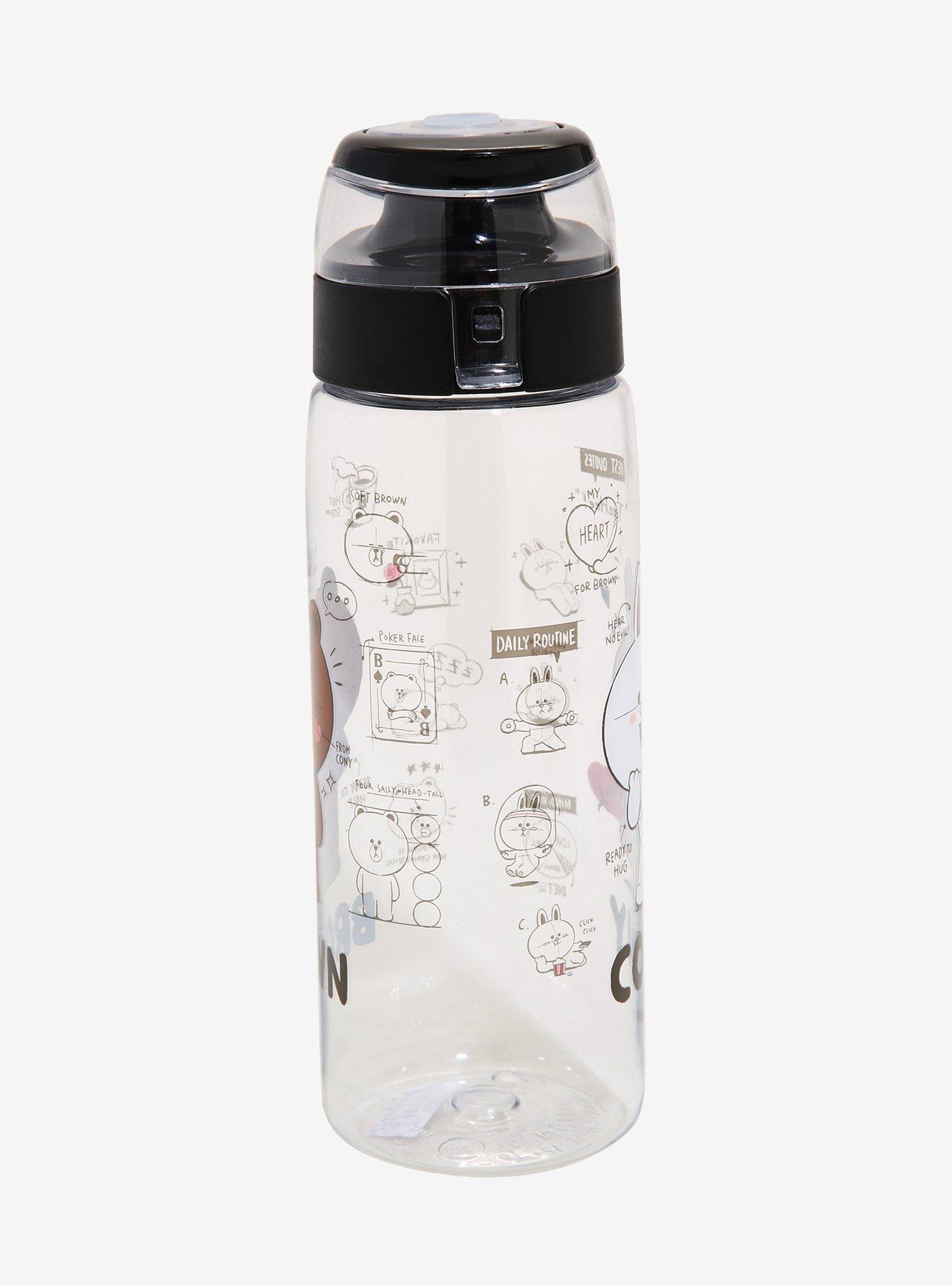 LINE FRIENDS BROWN & CONY Water Bottle, , alternate