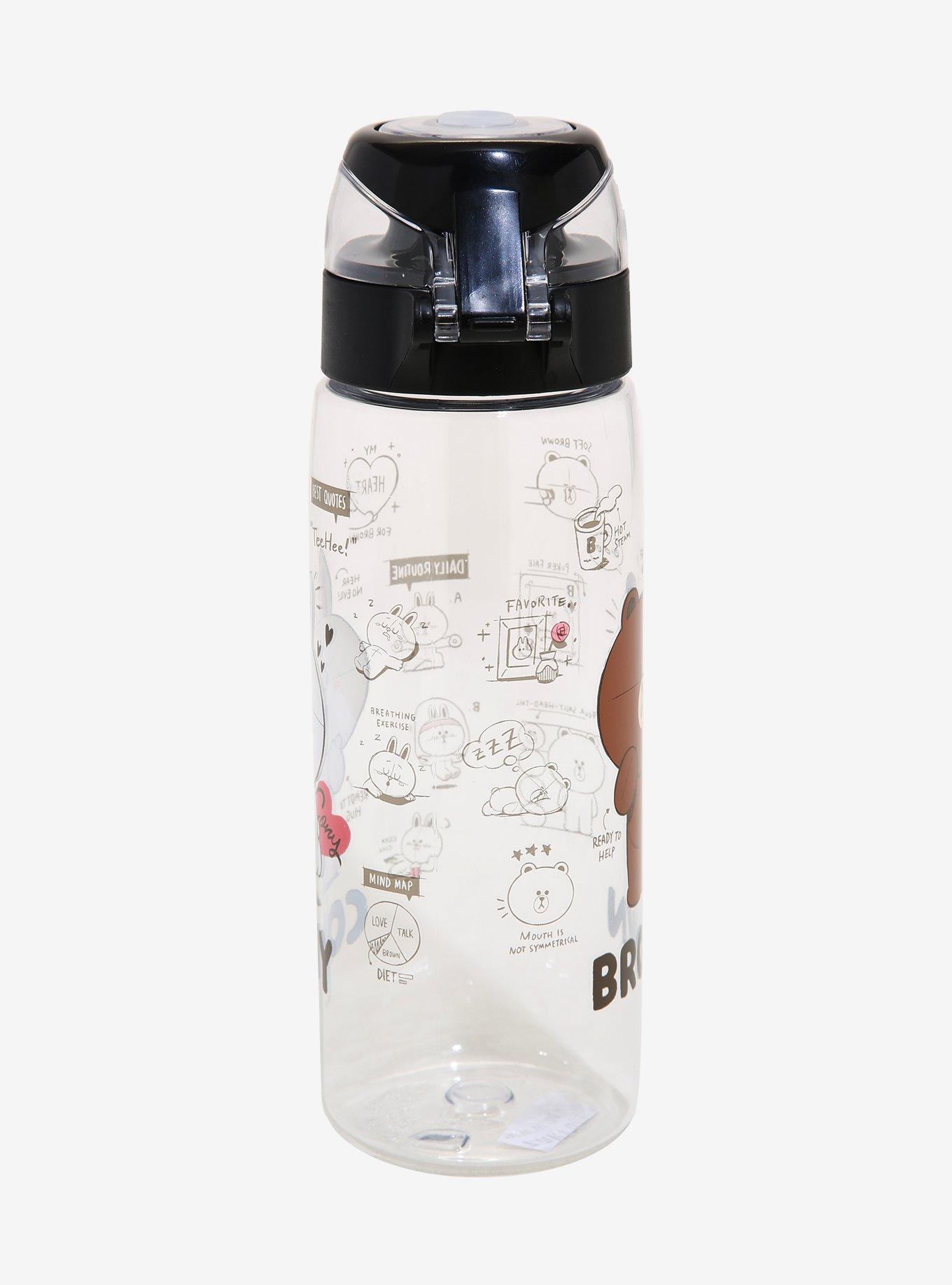 LINE FRIENDS BROWN & CONY Water Bottle, , alternate
