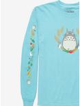 Studio Ghibli My Neighbor Totoro Totoro with Wheat Long Sleeve T-Shirt - BoxLunch Exclusive, LIGHT GREEN, alternate