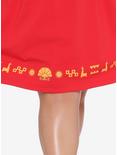 Disney The Emperor's New Groove Llama Ringer Dress Plus Size, MULTI, alternate