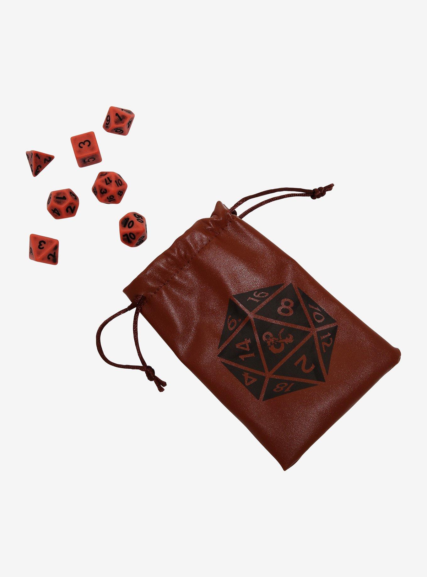 Dungeons & Dragons Polyhedral Dice & Bag Set, , alternate