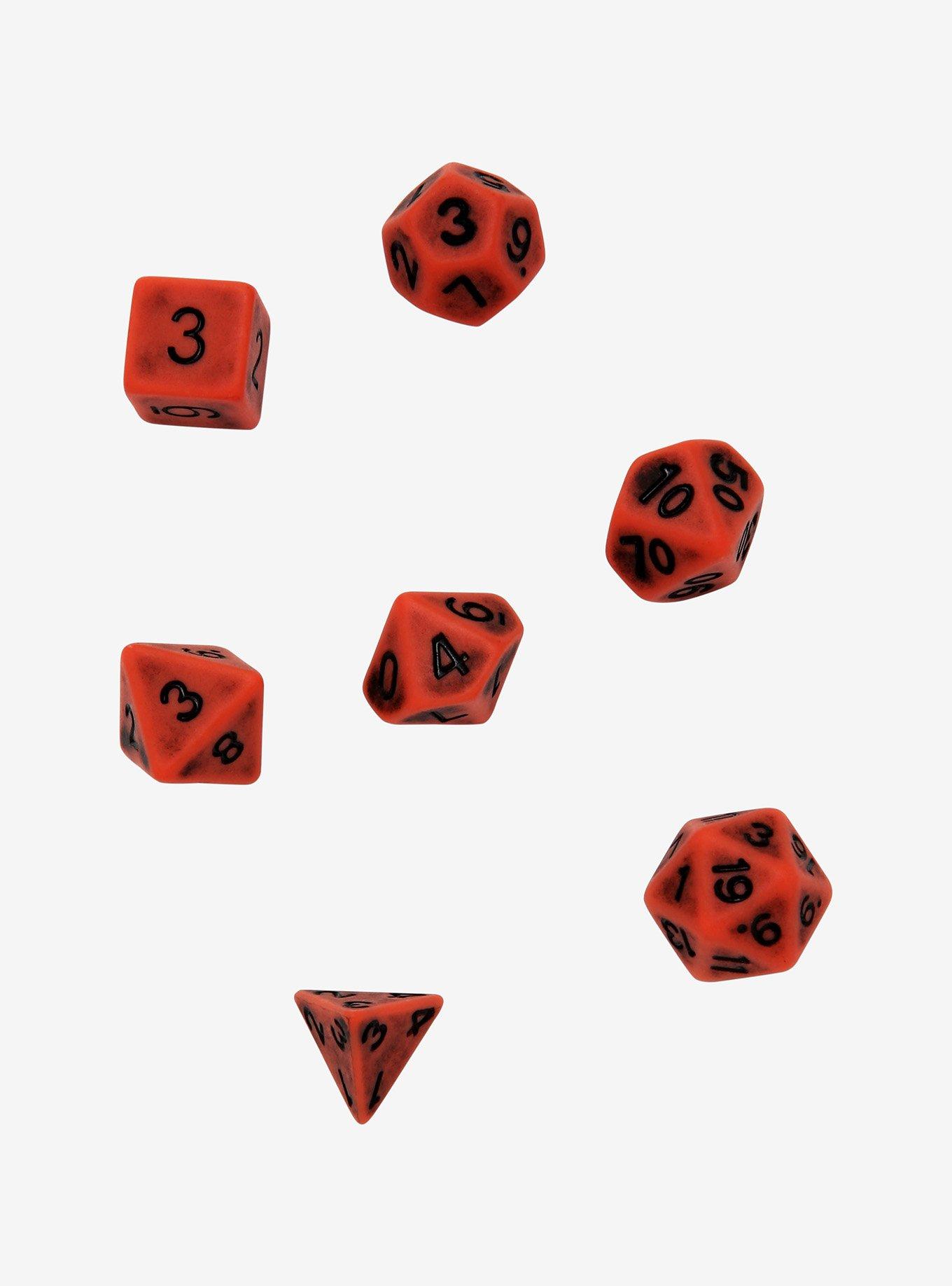 Dungeons & Dragons Polyhedral Dice & Bag Set, , alternate