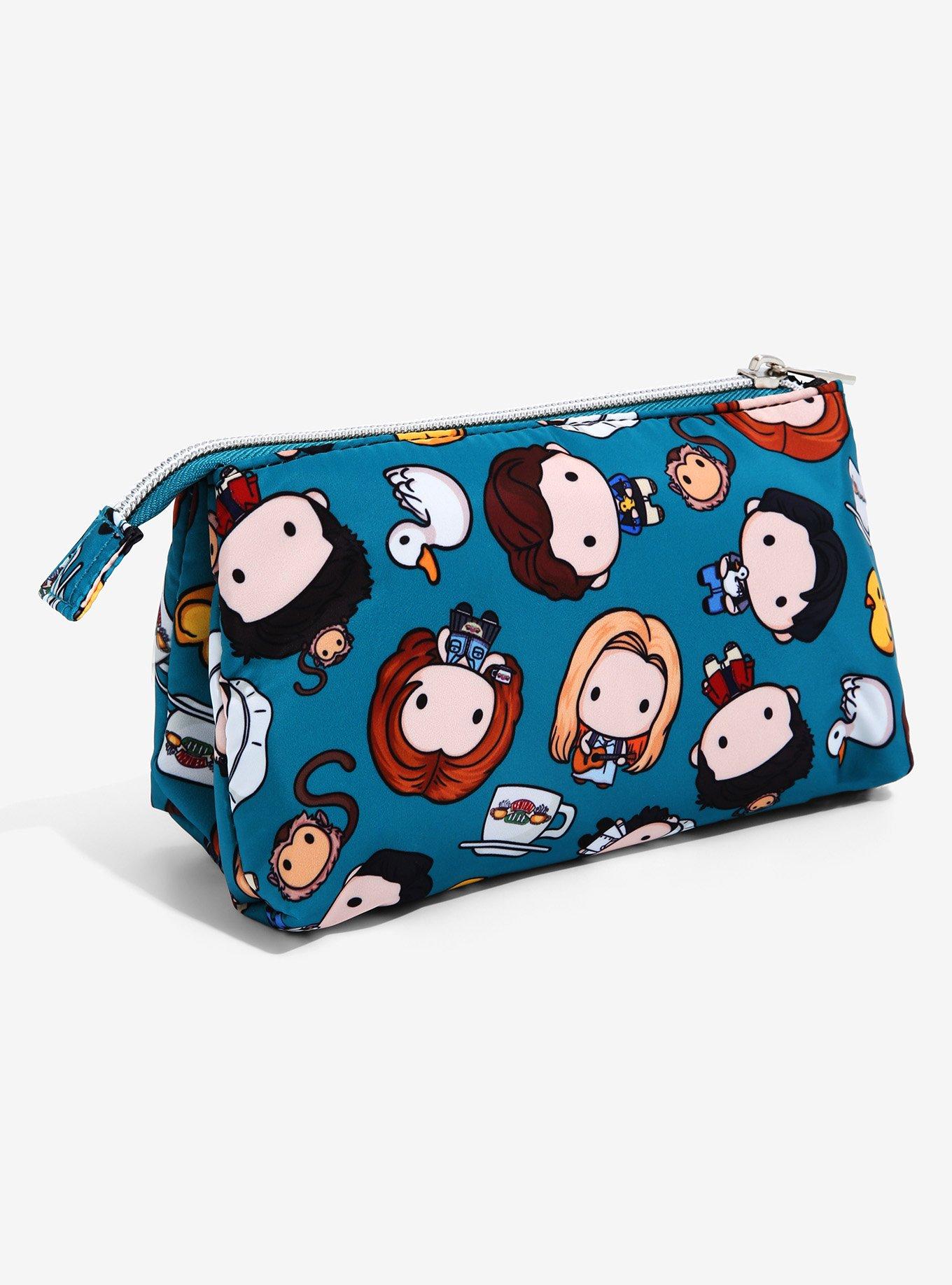 Friends Chibi Cosmetic Bag - BoxLunch Exclusive, , alternate