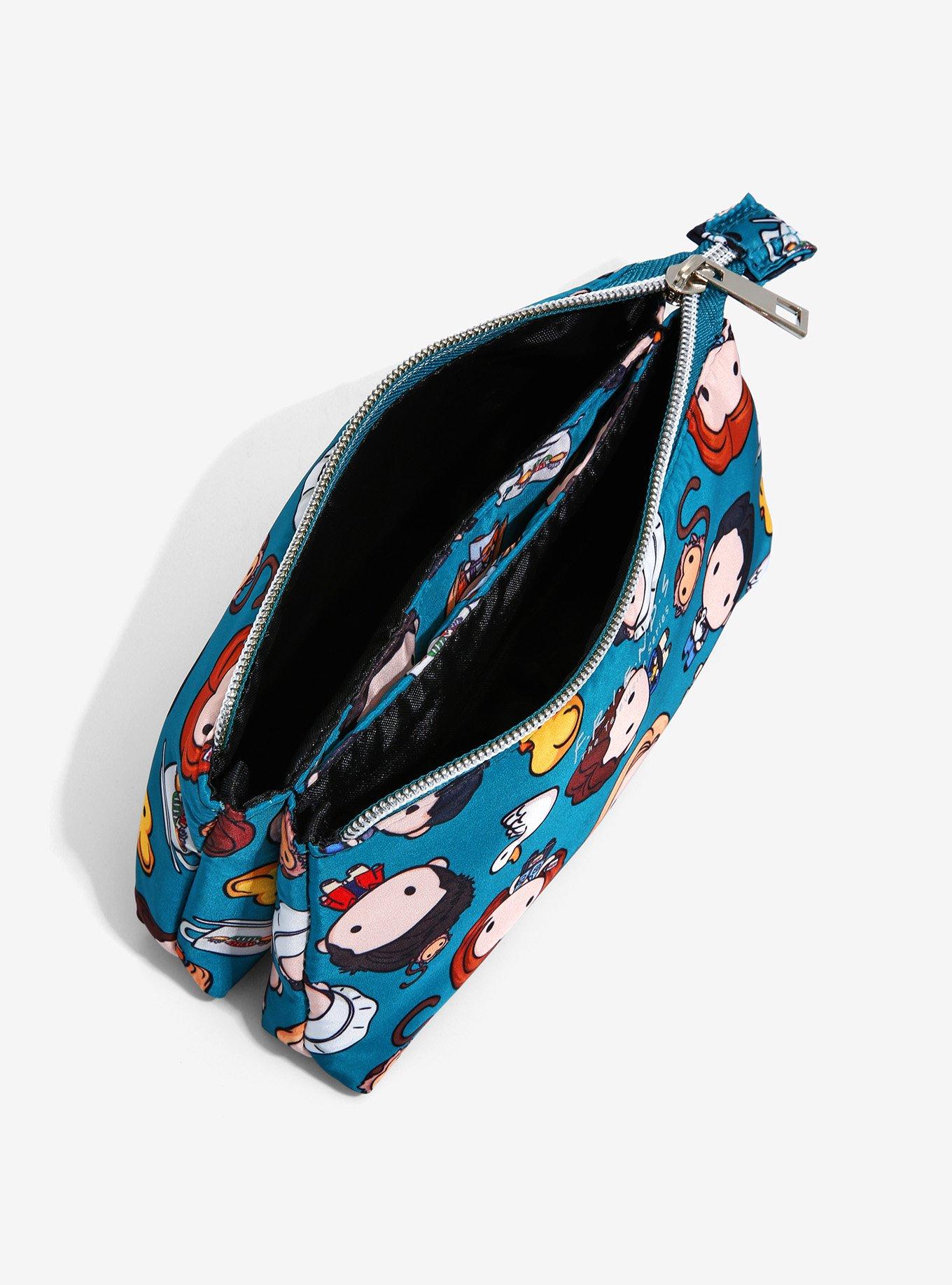 Friends Chibi Cosmetic Bag - BoxLunch Exclusive, , alternate