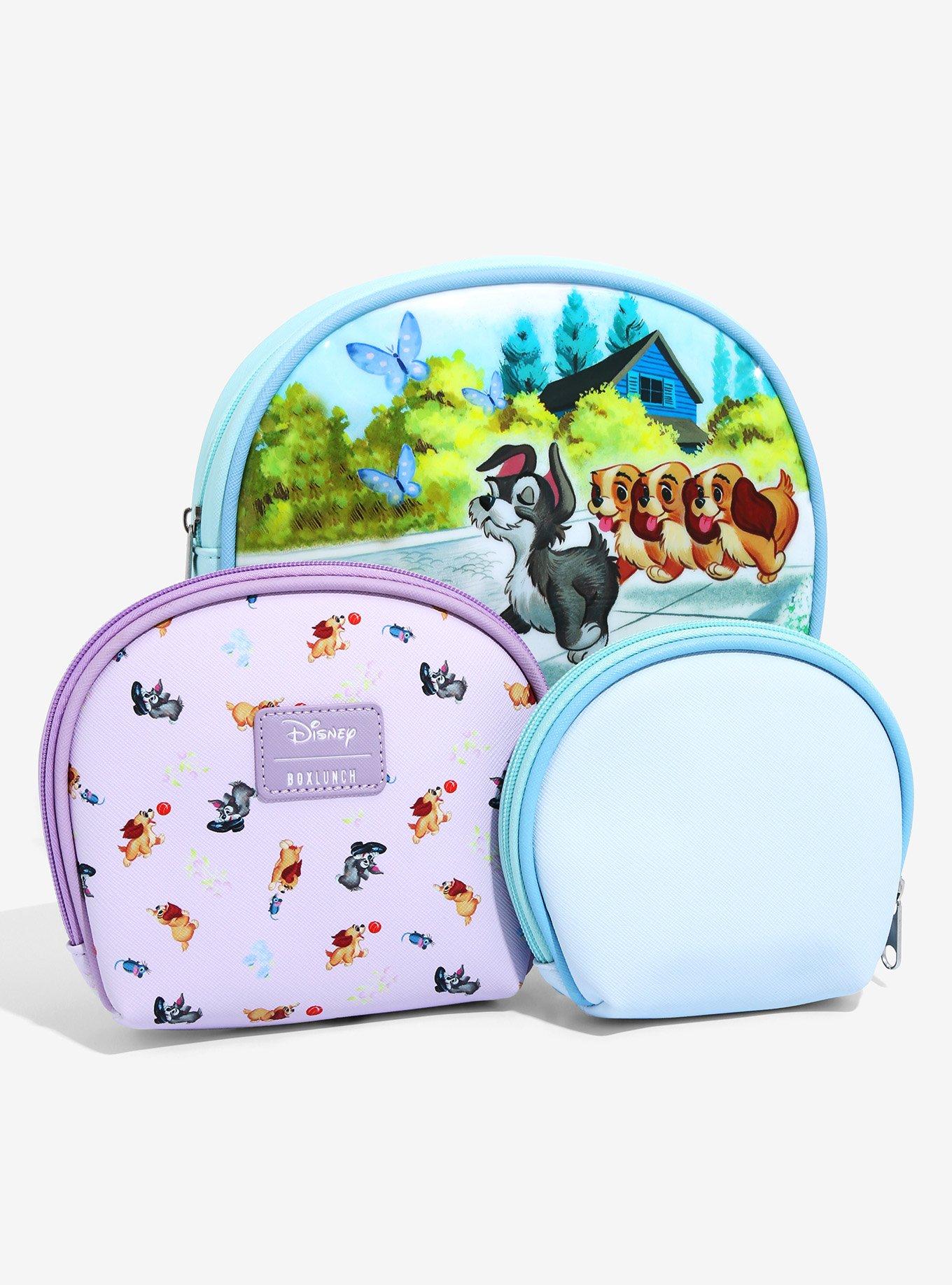 Disney Lady and the Tramp Puppies Cosmetic Bag Set - BoxLunch Exclusive, , alternate