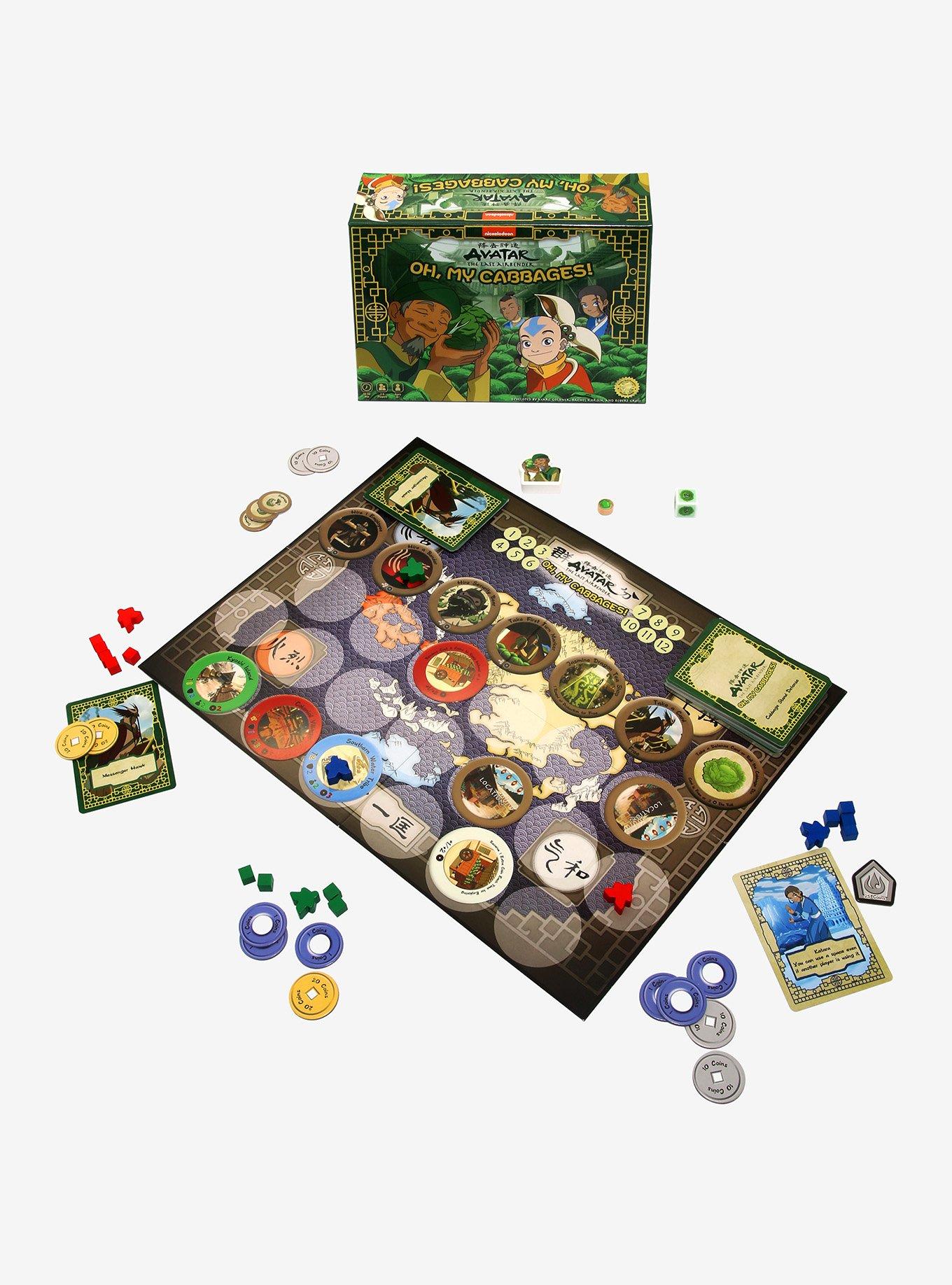 Avatar: The Last Airbender Oh My Cabbages Strategic Board Game - BoxLunch Exclusive, , alternate