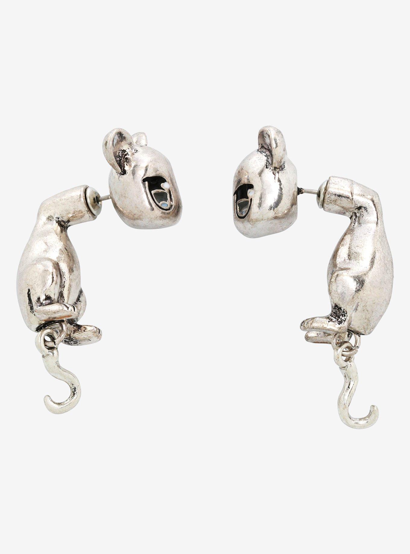 Fruits Basket Yuki Sohma Rat Figural Earrings - BoxLunch Exclusive, , alternate