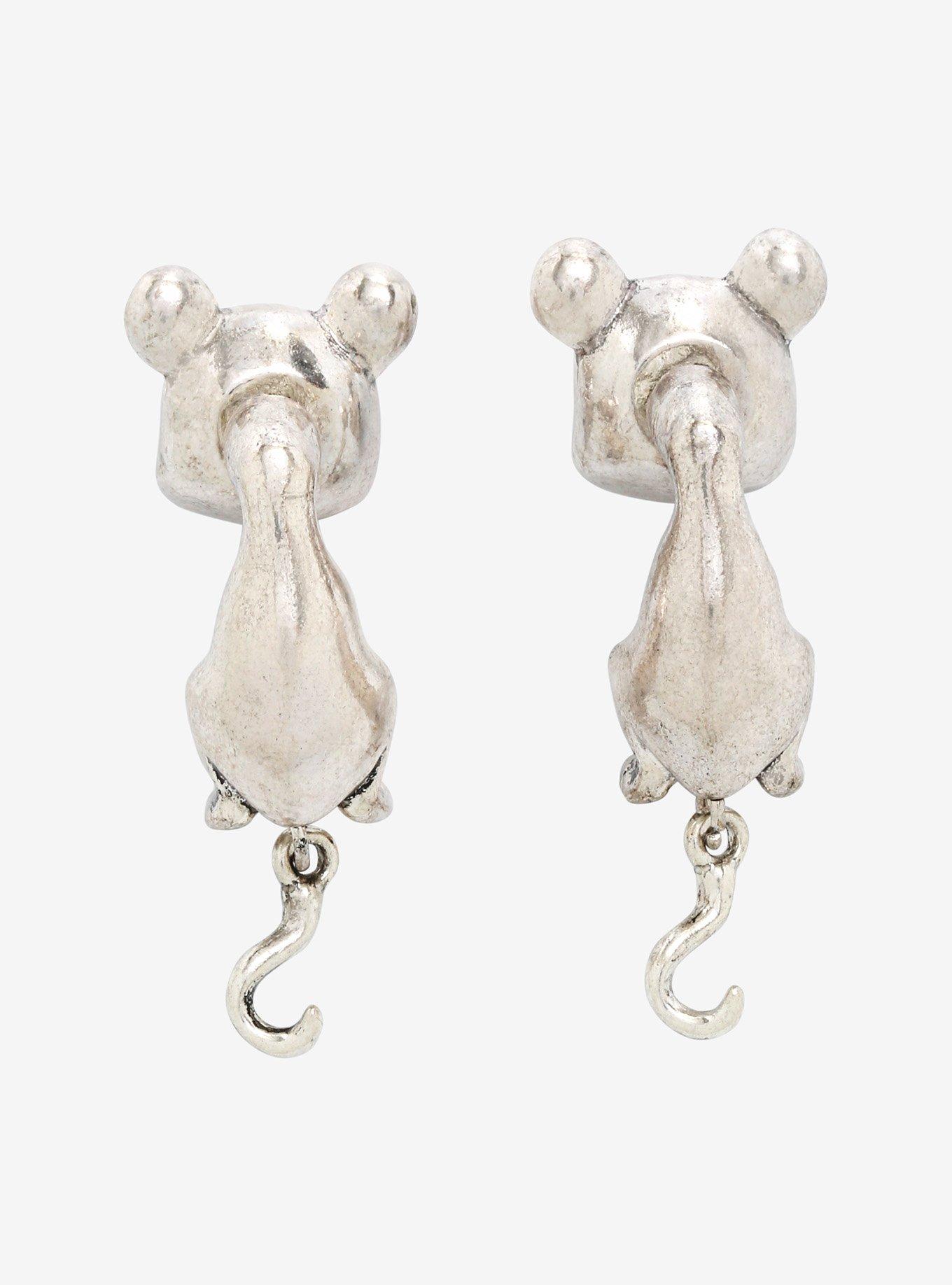 Fruits Basket Yuki Sohma Rat Figural Earrings - BoxLunch Exclusive, , alternate