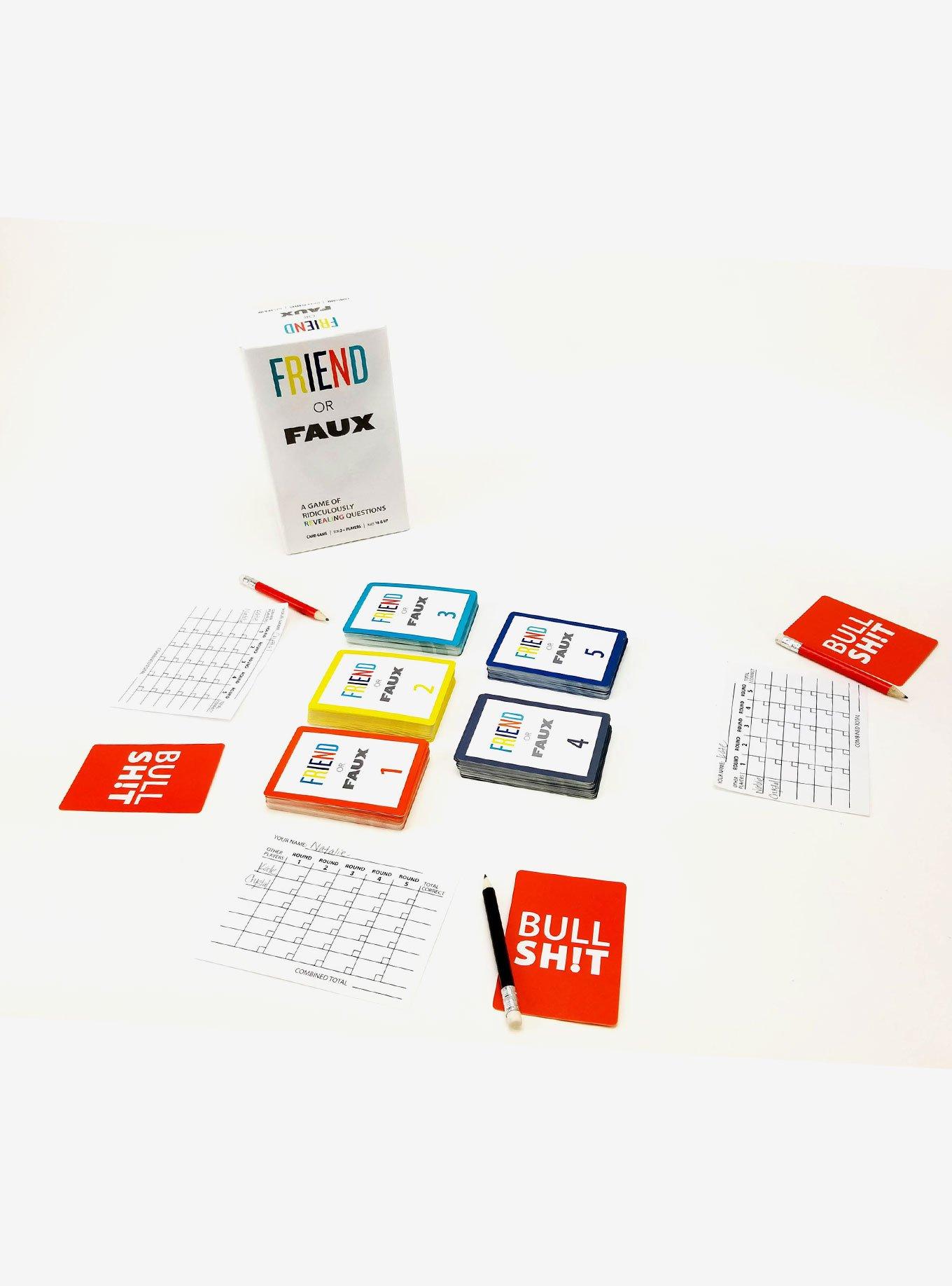 Friend Or Faux Card Game, , alternate