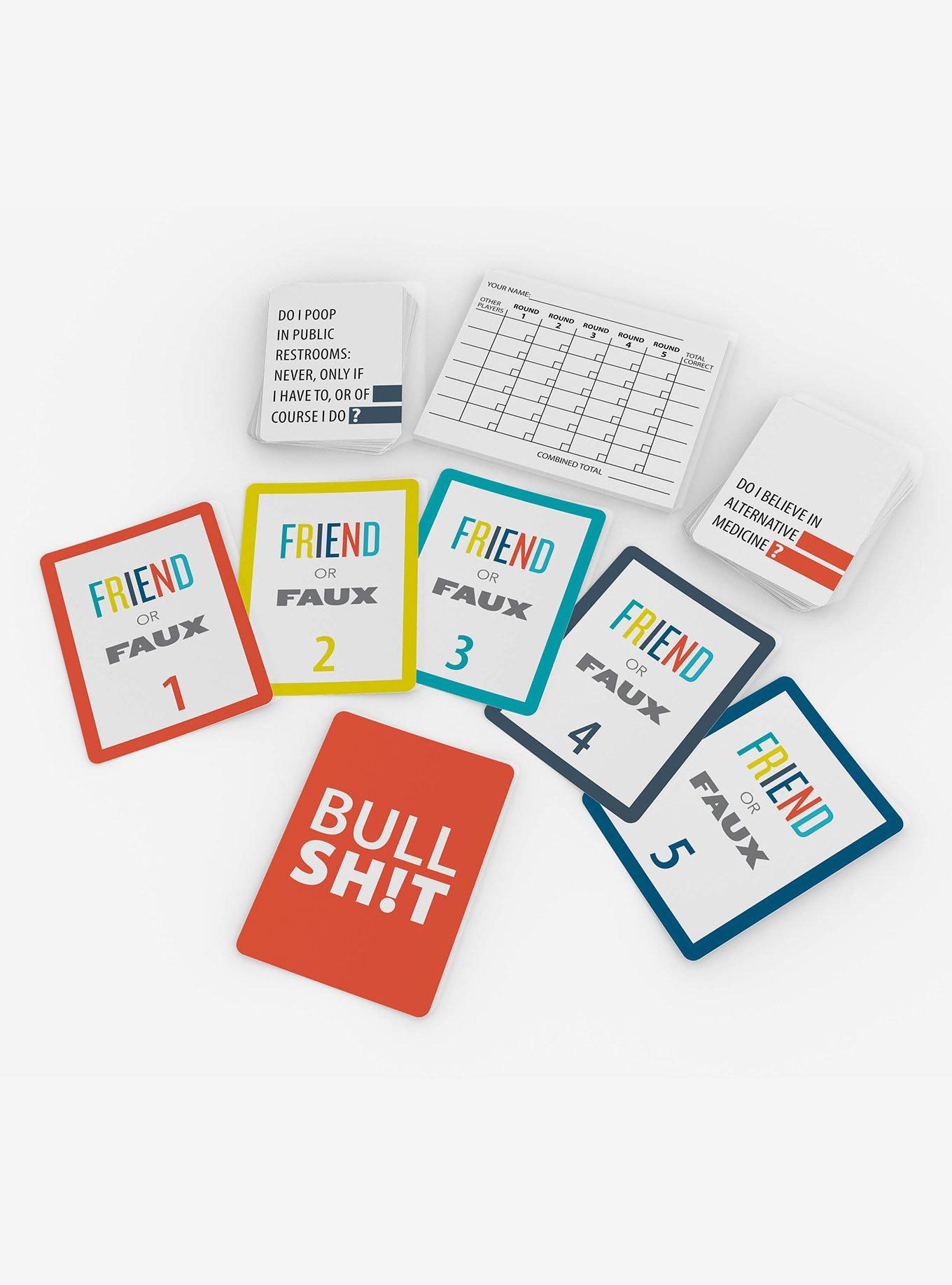 Friend Or Faux Card Game, , alternate