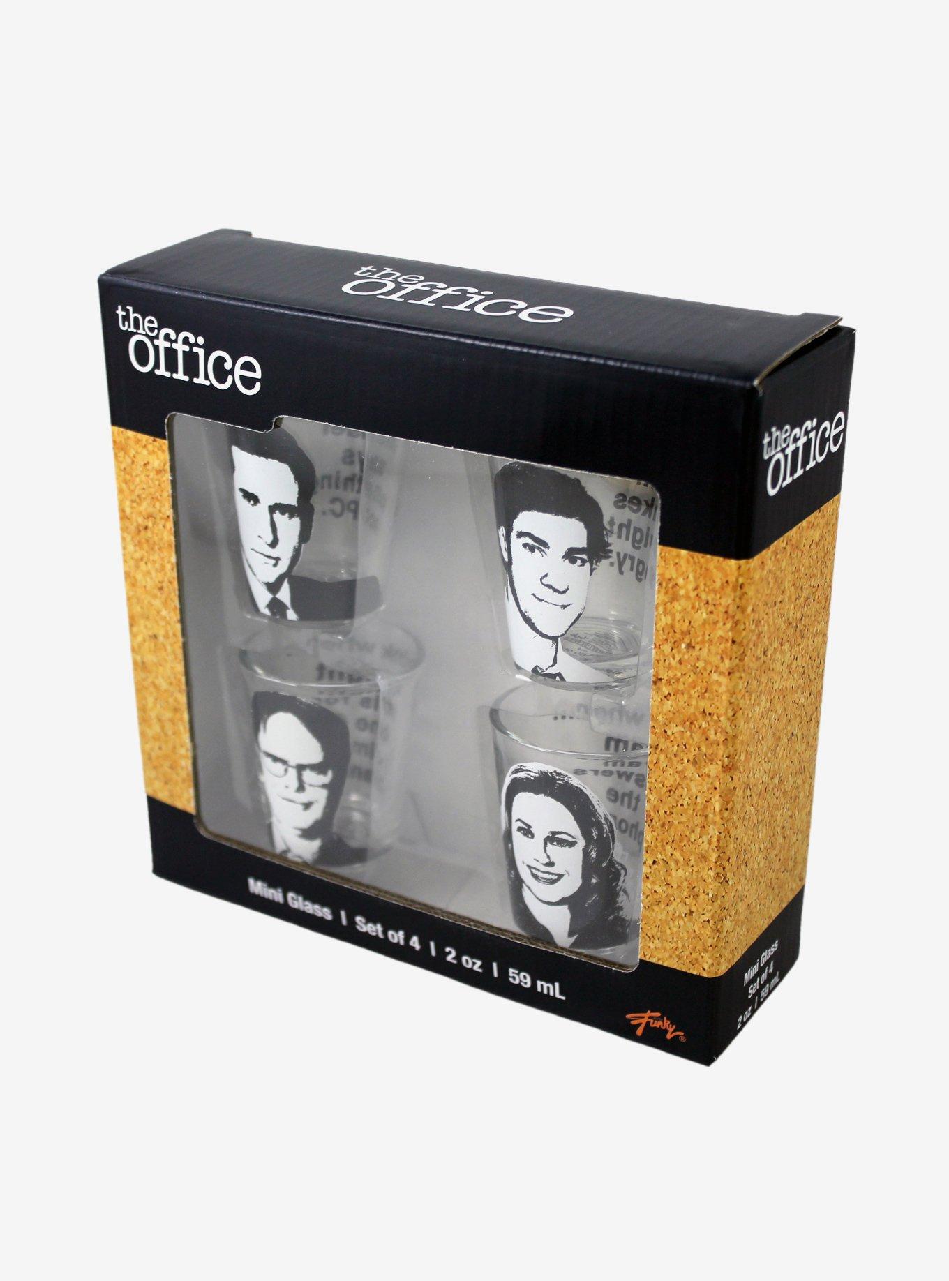 The Office Quotes Mini Glass Set, , alternate