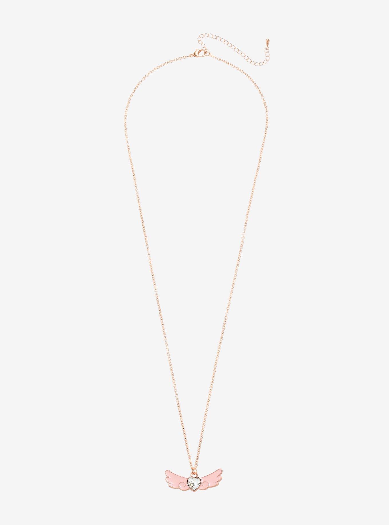 Cardcaptor Sakura: Clear Card Winged Heart Necklace, , alternate
