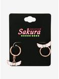 Cardcaptor Sakura: Clear Card Winged Heart Mismatch Earrings, , alternate