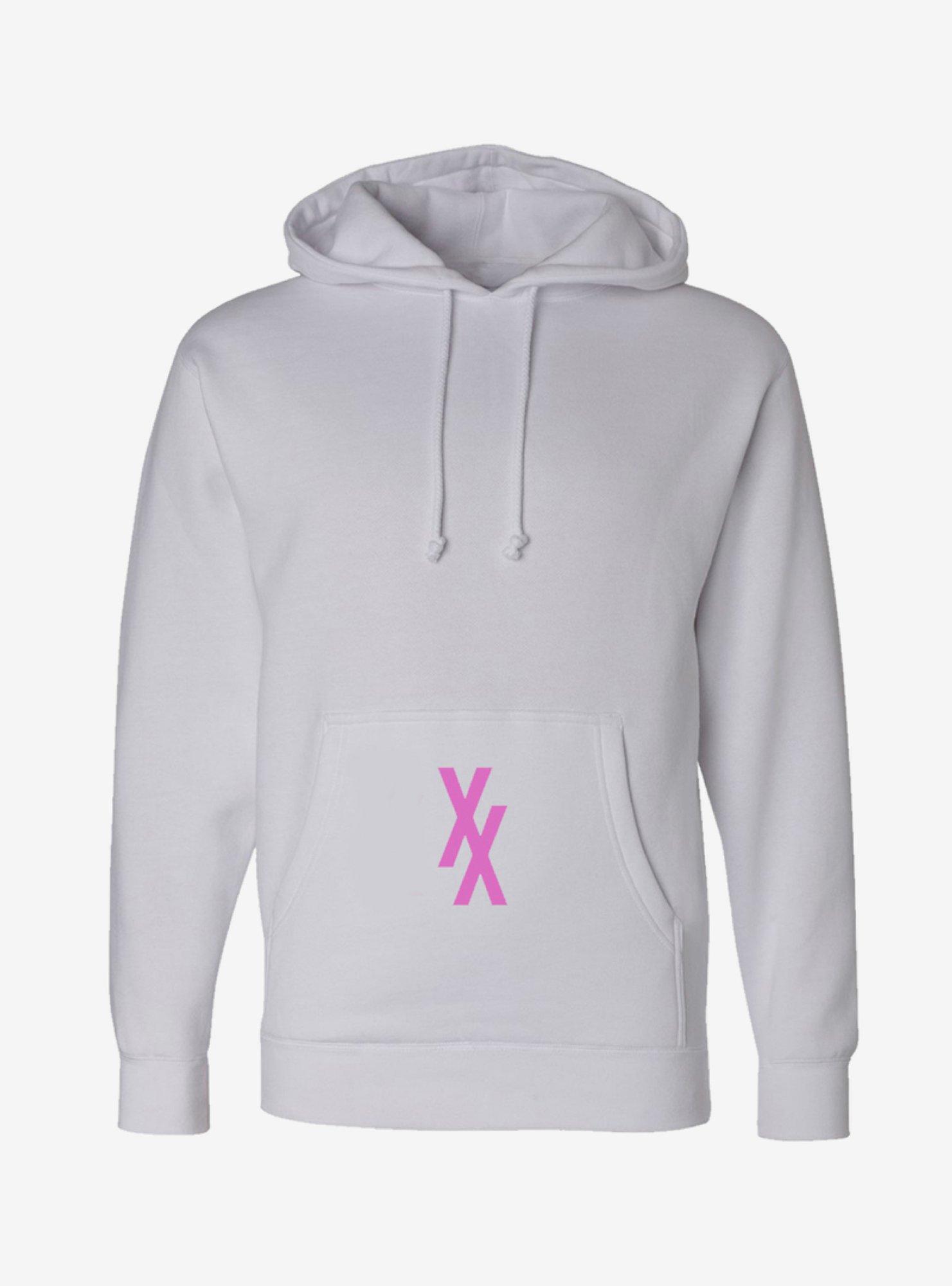 Machine Gun Kelly Tickets To My Downfall Hoodie, WHITE  PINK, alternate