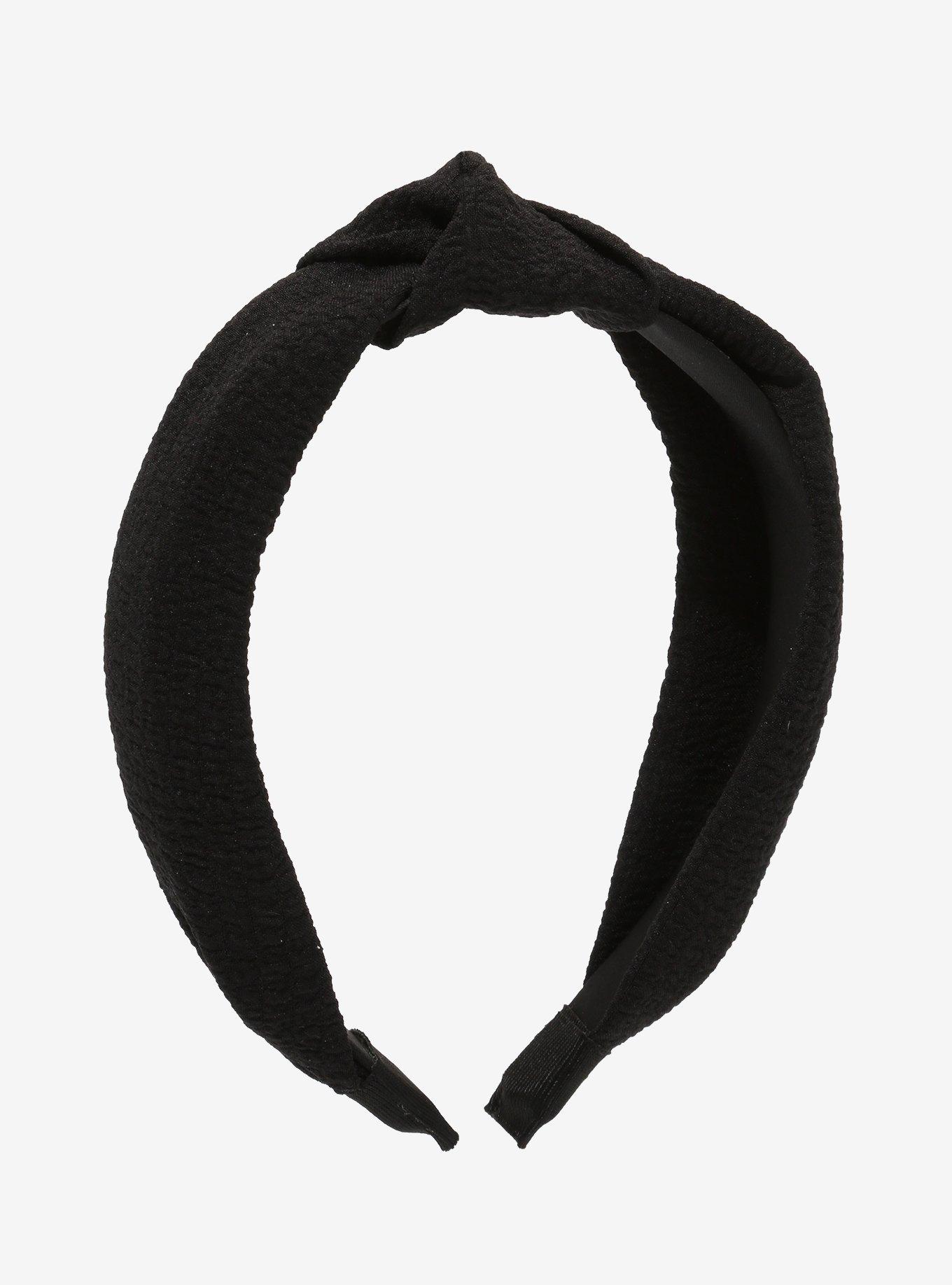 Black Knot Headband, , alternate
