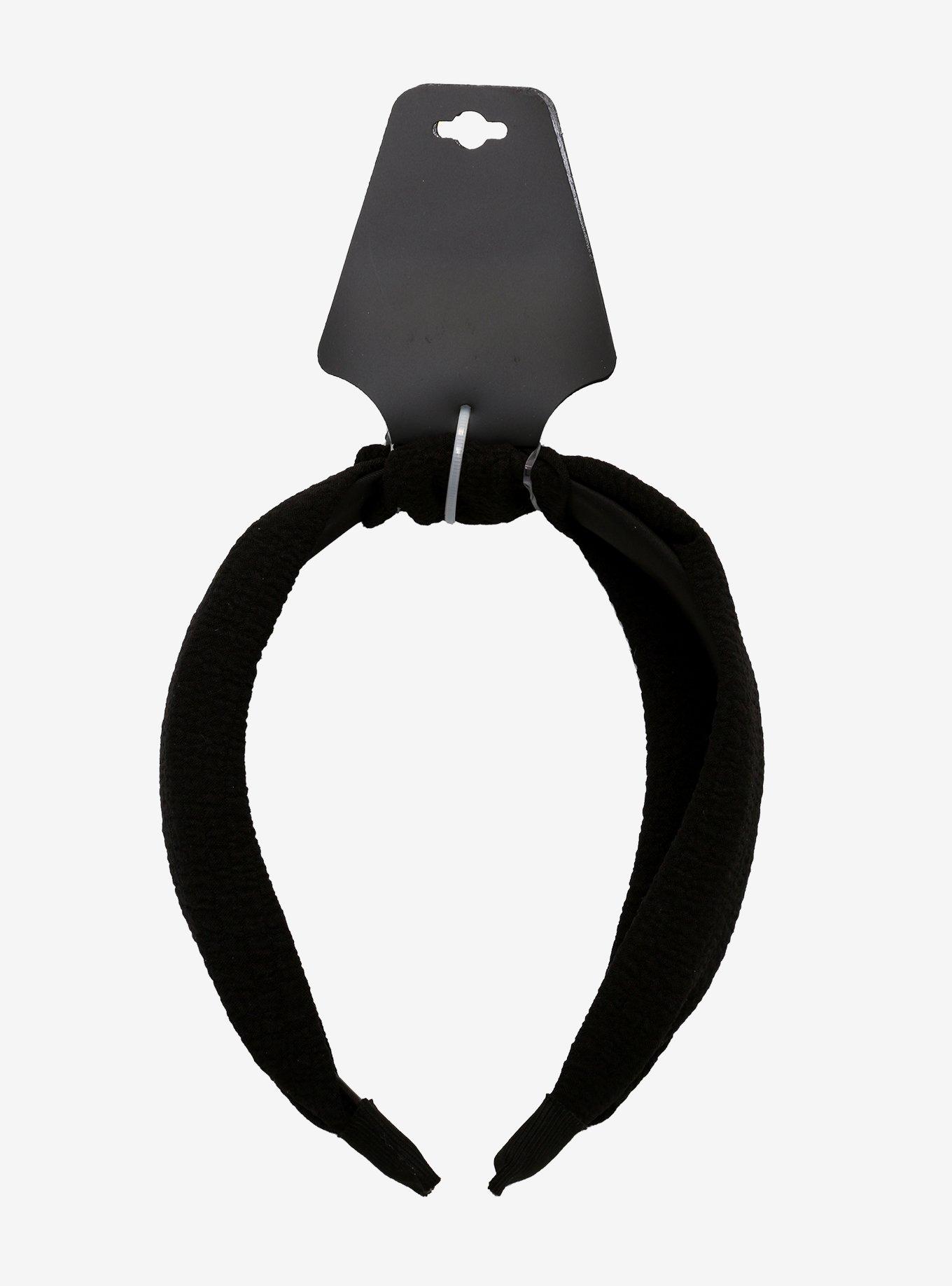 Black Knot Headband, , alternate