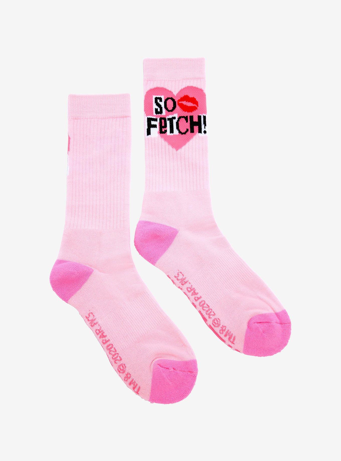 Mean Girls So Fetch Crew Socks, , alternate