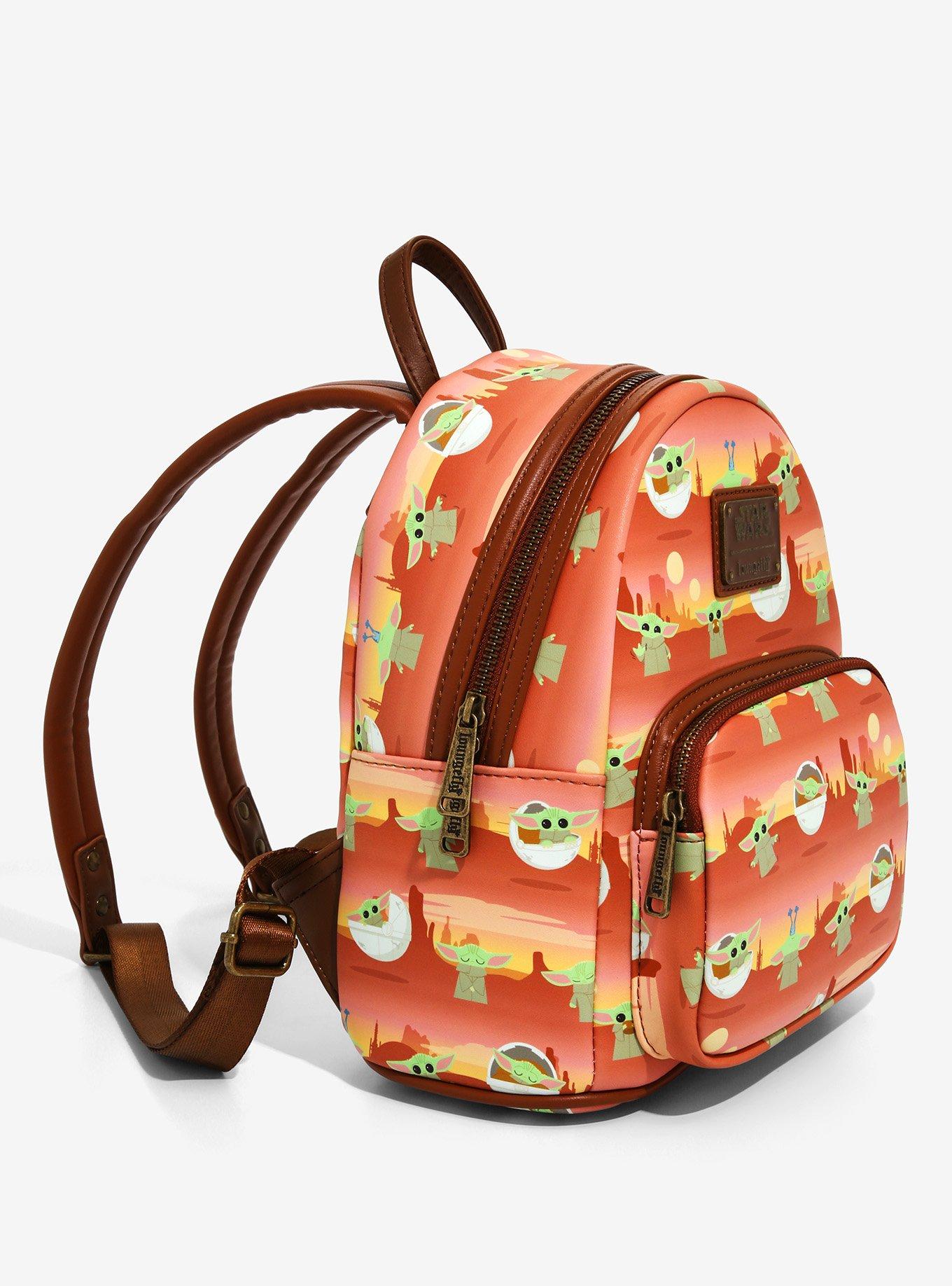 Loungefly Star Wars The Mandalorian The Child Scene Mini Backpack, , alternate