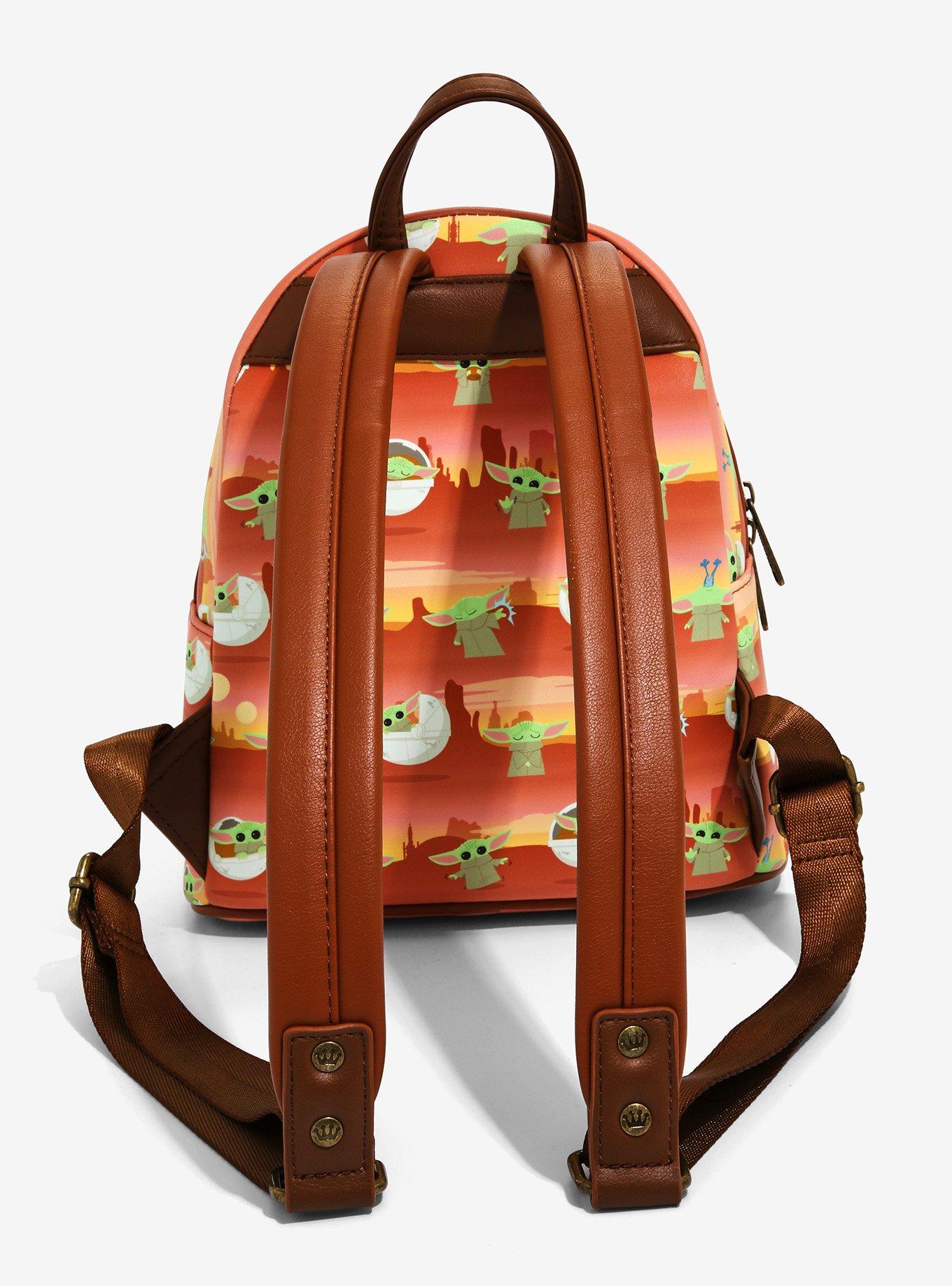 Loungefly Star Wars The Mandalorian The Child Scene Mini Backpack, , alternate